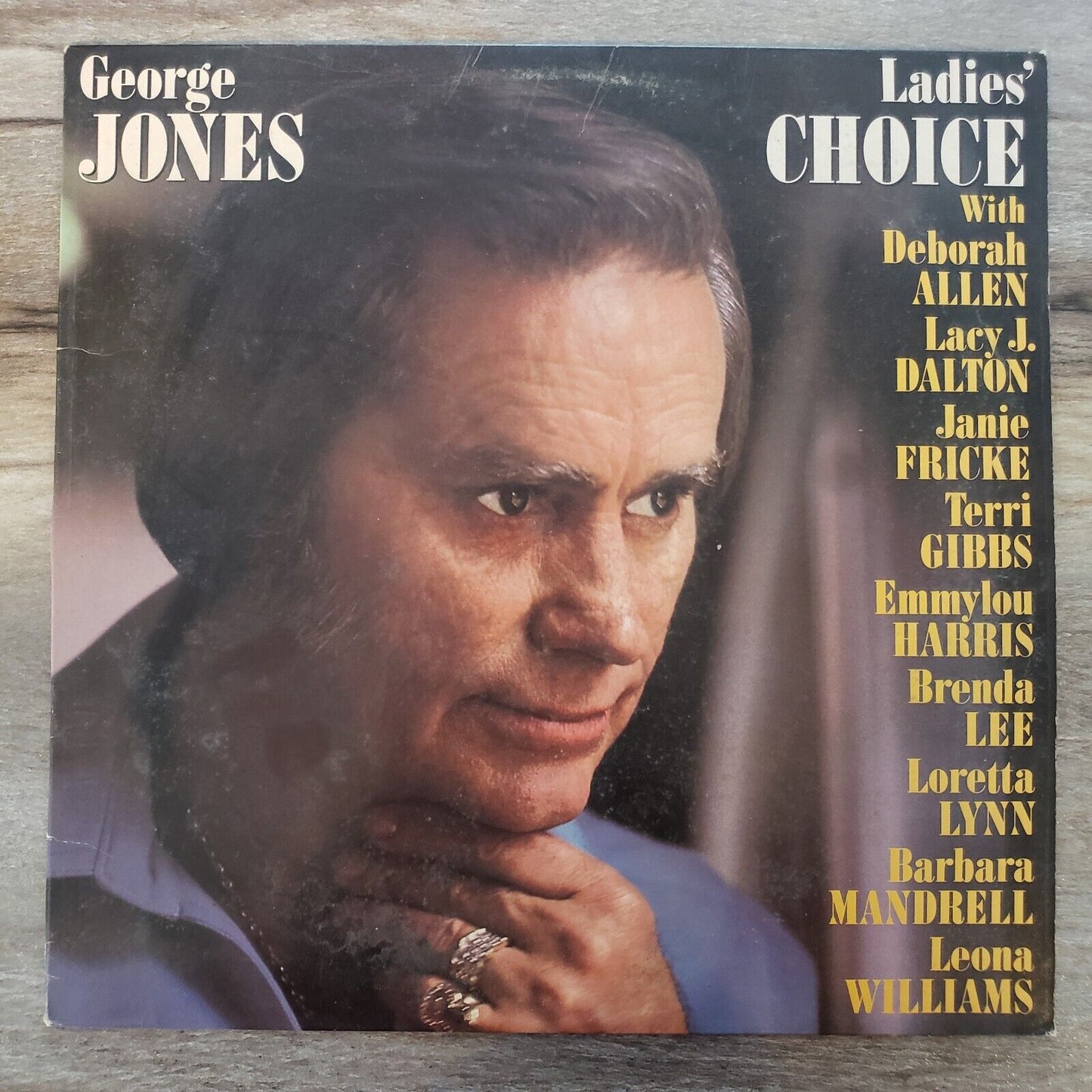 George Jones - Ladies' Choice - 1984 FE 39272 Vinyl Record LP