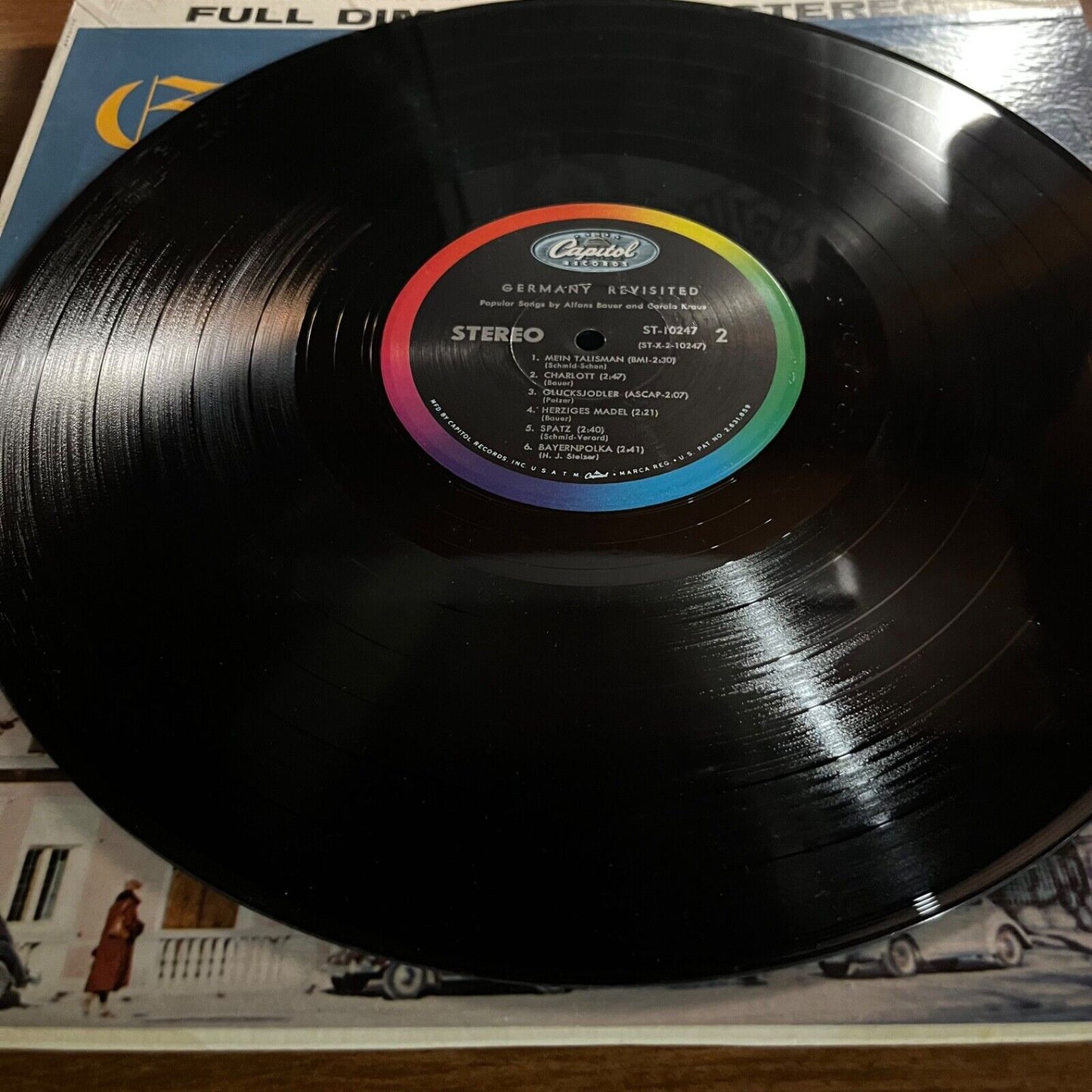 Alfons Bauer - Germany Revisited - ST 10247 - Vinyl Record LP