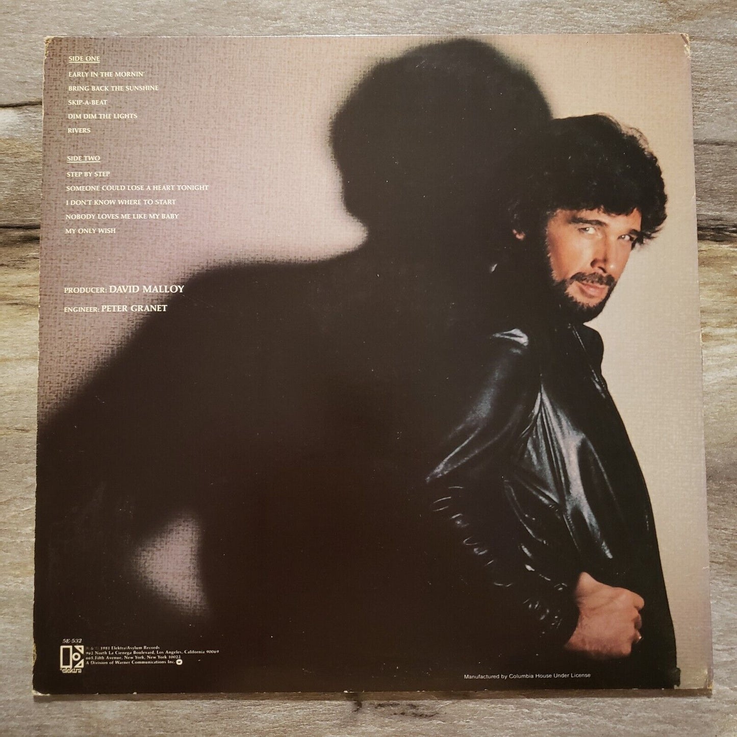 Eddie Rabbit - Step By Step - 1981 - 5E 532 - Vinyl Record LP