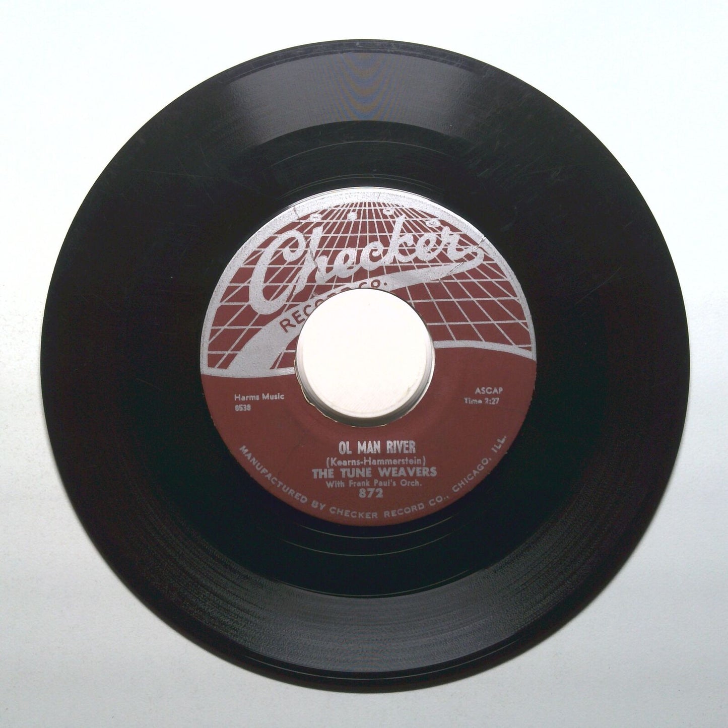 The Tune Weavers - Ol Man RIver; Happy, Happy Birthday Baby - Vinyl 45 RPM 7"