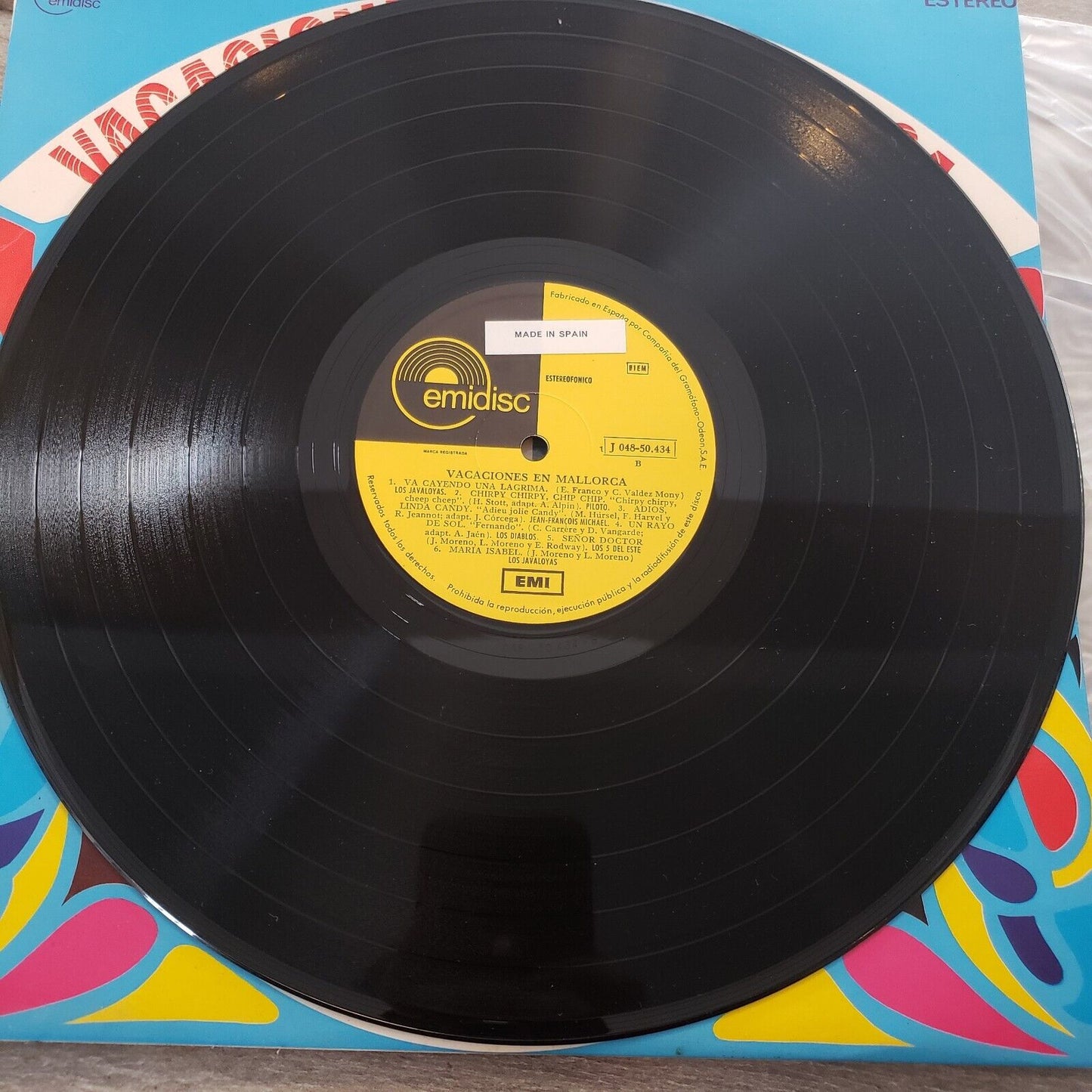 Vacaciones En Mallorca - Made In Spain Vinyl Record LP
