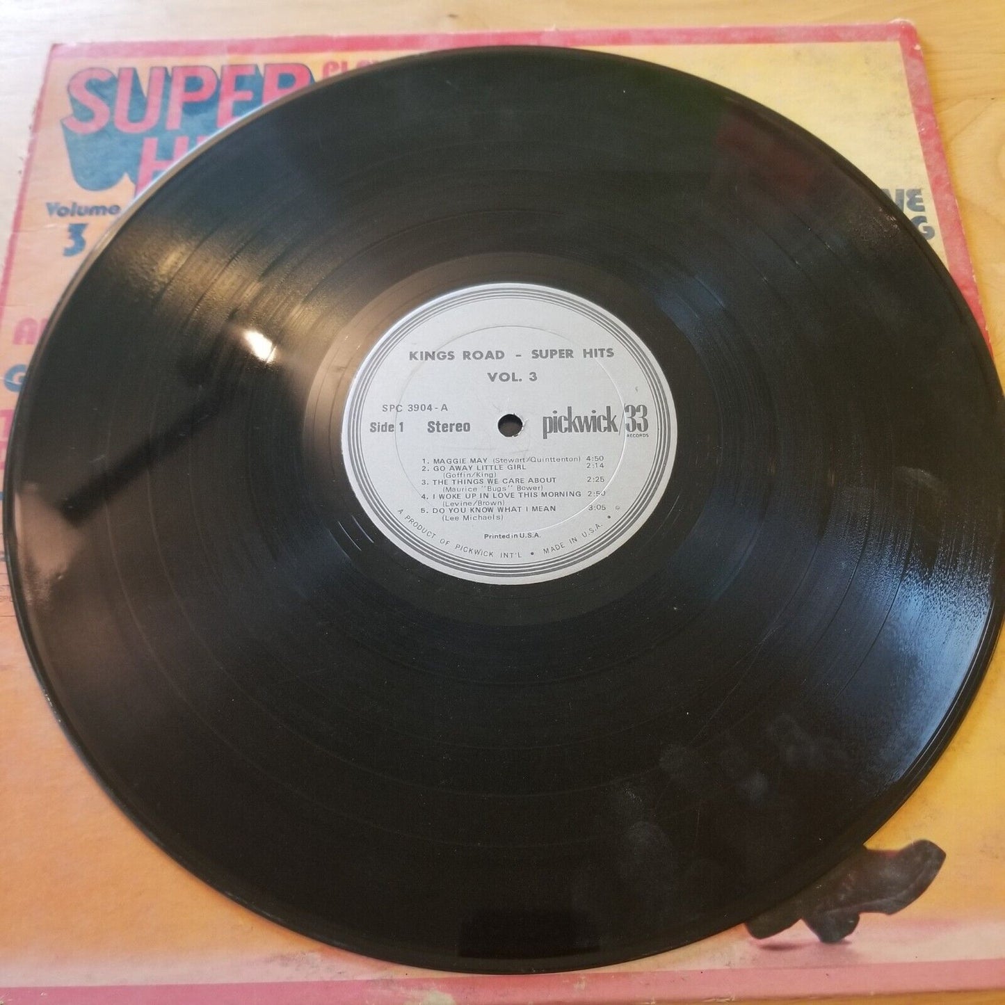 Kings Road - Super Hits Vol. 3 - SPC-3904 Vinyl Record LP