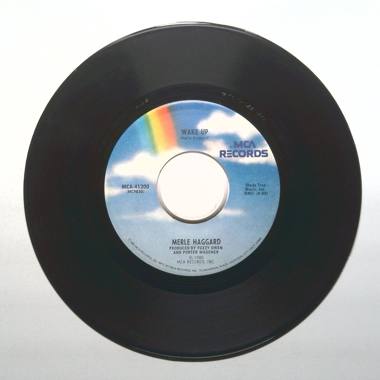 Merle Haggard - The Way I Am; Wake Up - Vinyl 45 RPM 7"
