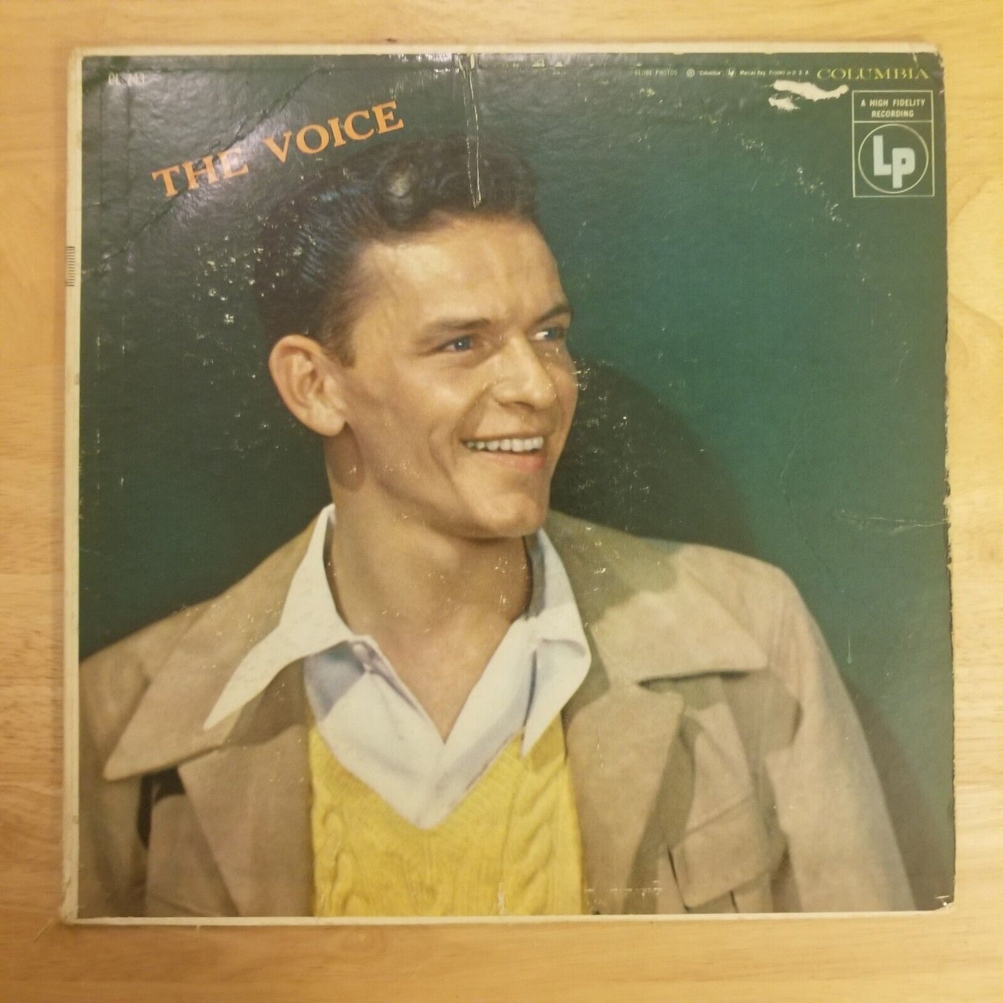 Frank Sinatea - The Voice - CL-73 Vinyl Record LP