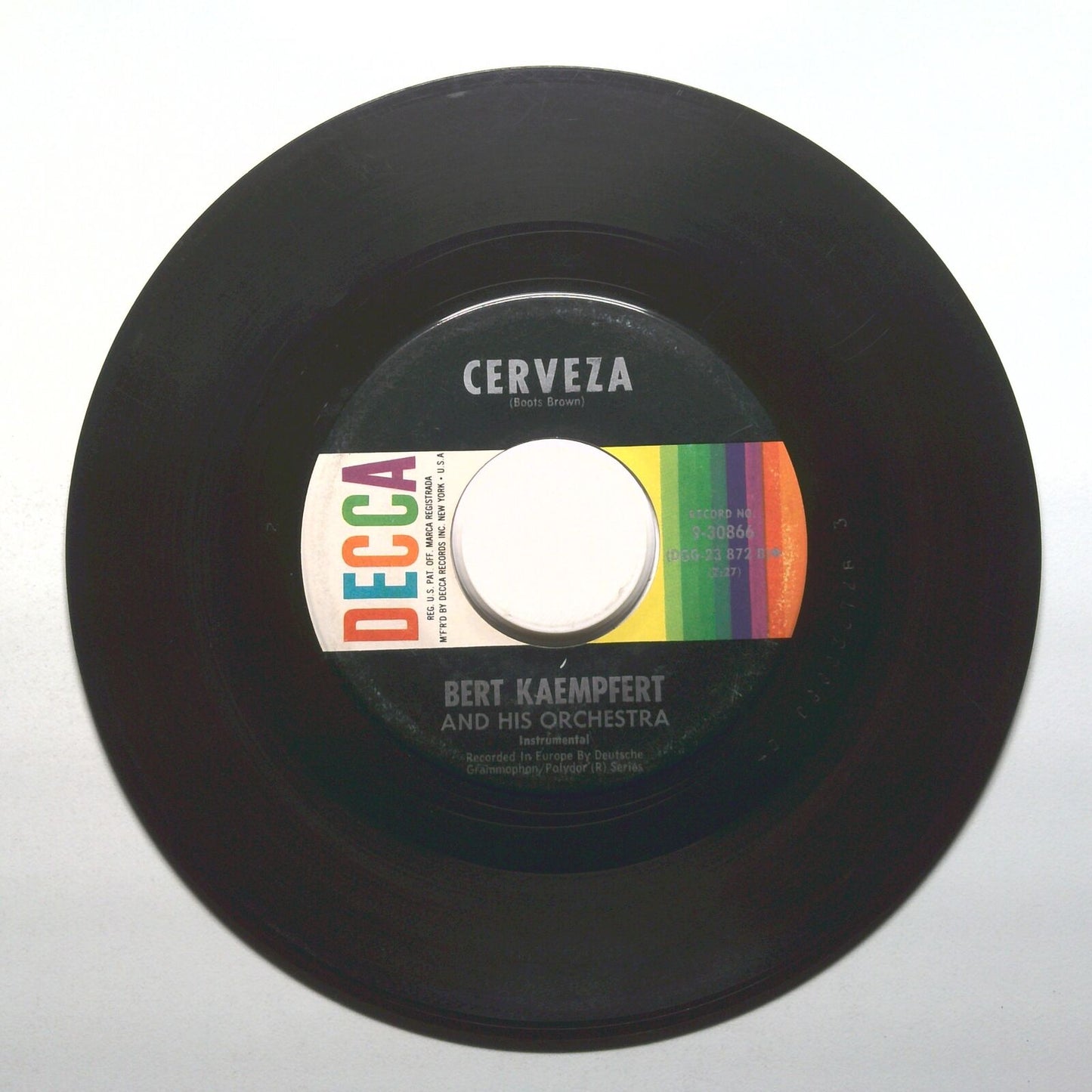 Bert Kaempfert - Cerveza; Catalania - Vinyl 45 RPM 7"
