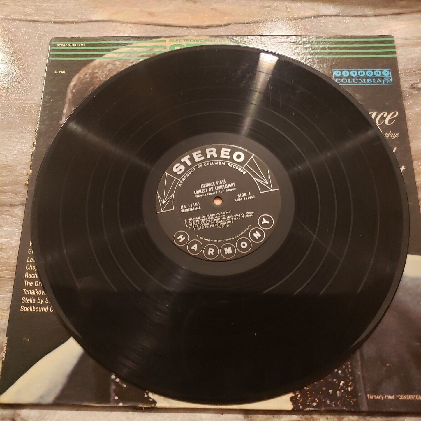 Liberace - Concert By Candlelight - HS 11161 Vinyl Record LP