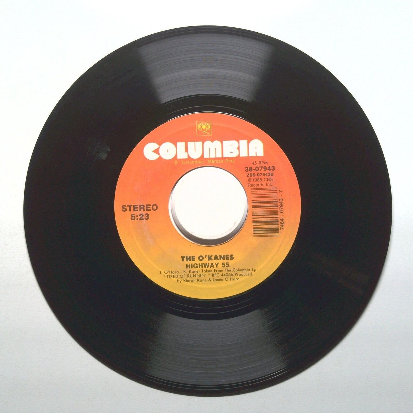The O'Kanes - Blue Love; Highway 55 - Vinyl 45 PRM 7"