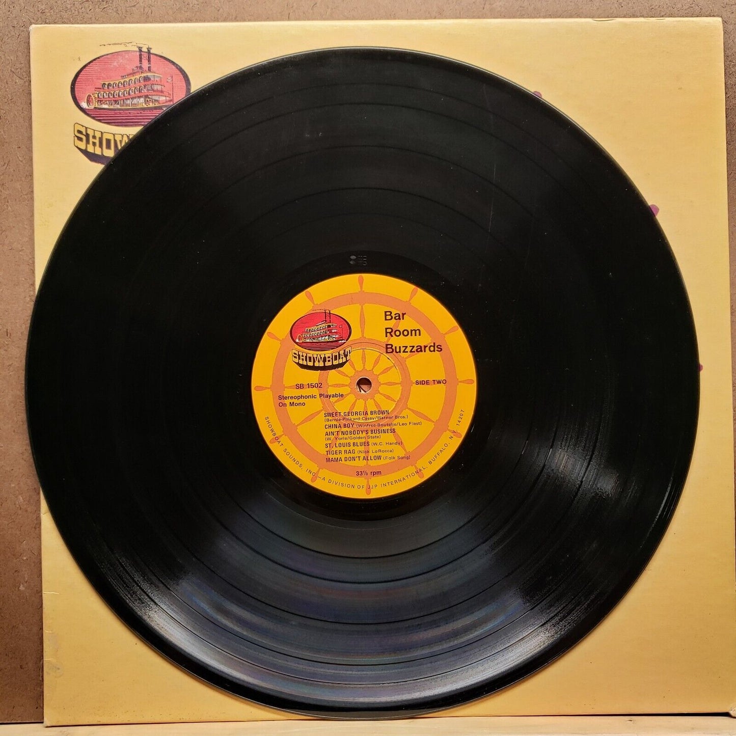 Bar Room Buzzards - XP 1502 - Vinyl Record LP