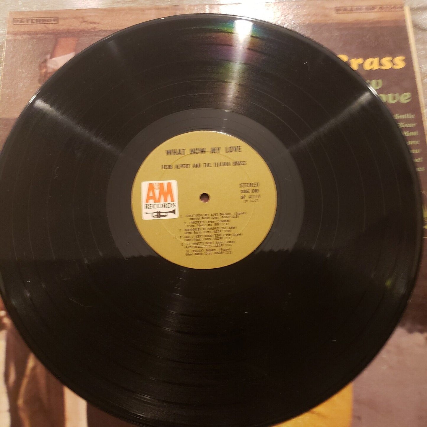 Herb Alpert And The Tijuana Brass - What Now My Love - SP 4114 Vinyl Record LP