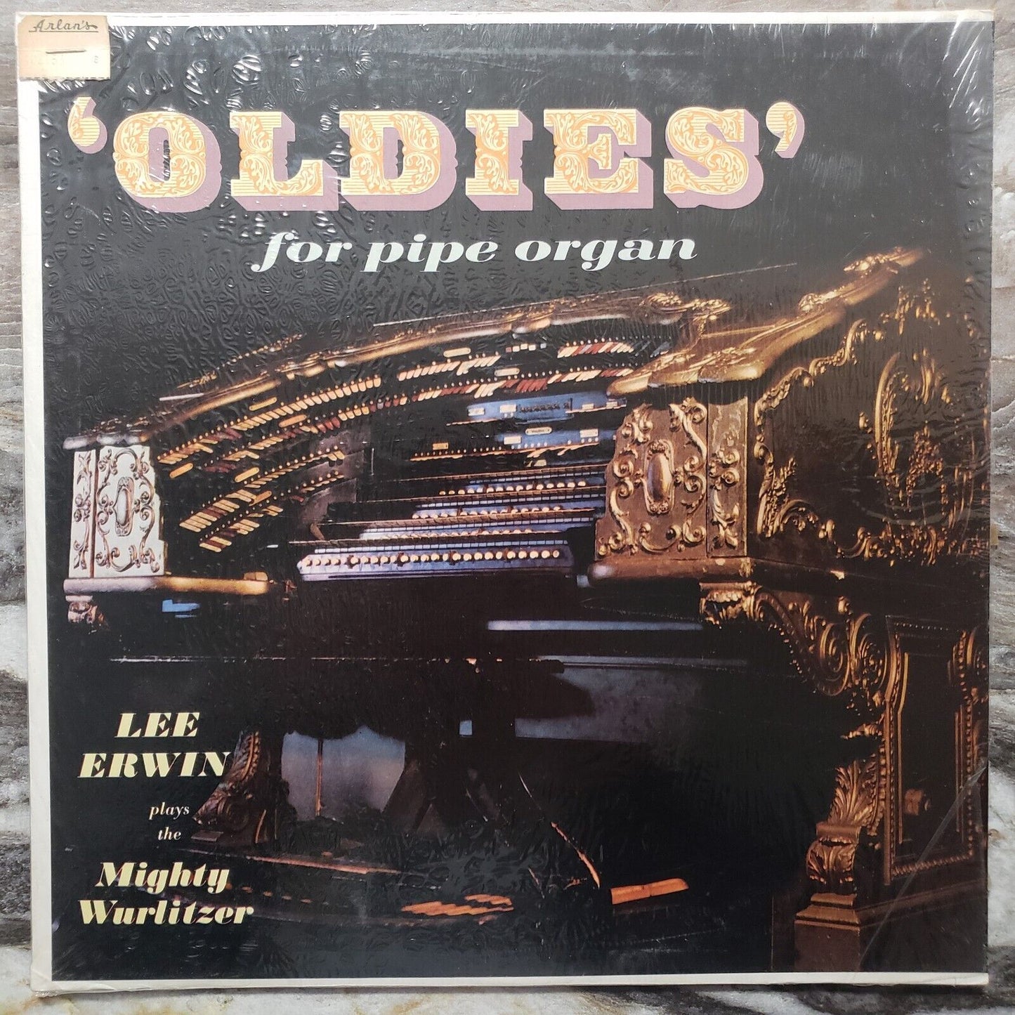 Lee Erwin - Oldies For Pipe Organ- SF-12600 Vinyl Record LP