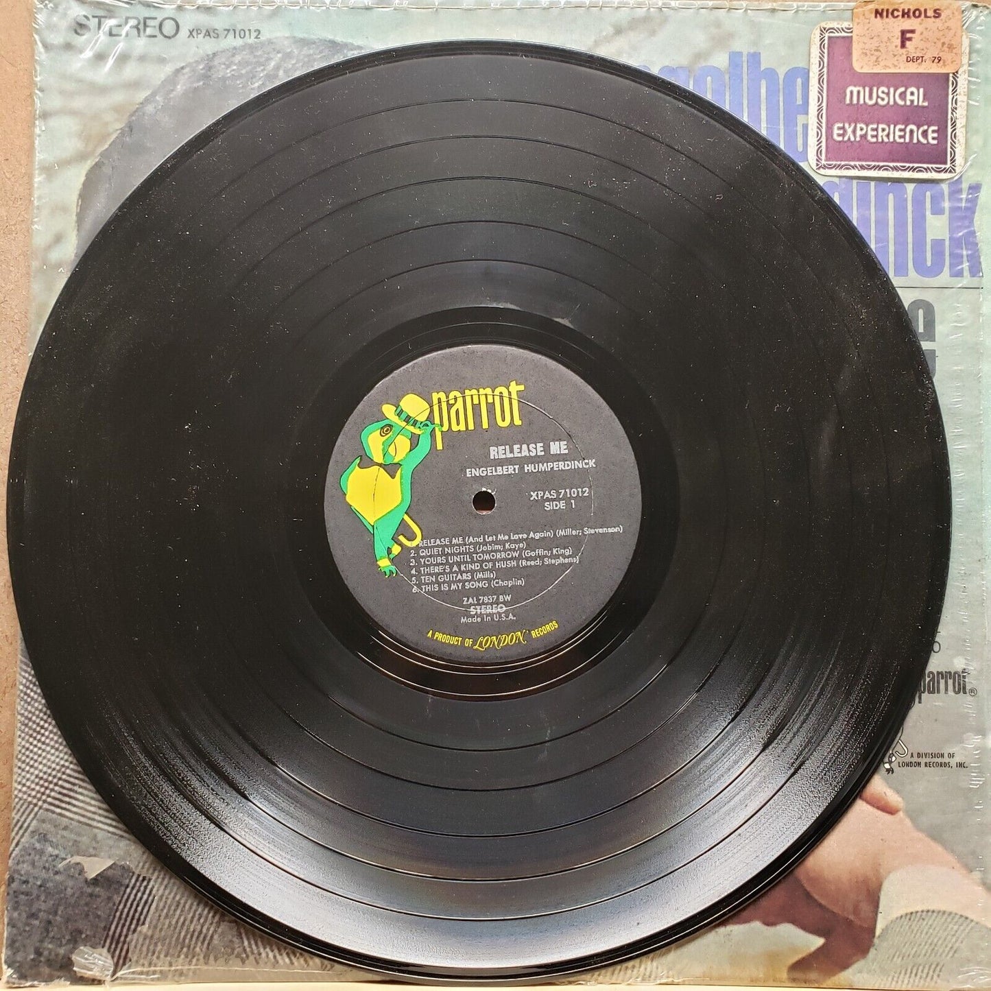 Englebert Humperdink - Release Me - XPAS 71012 - Vinyl Record LP
