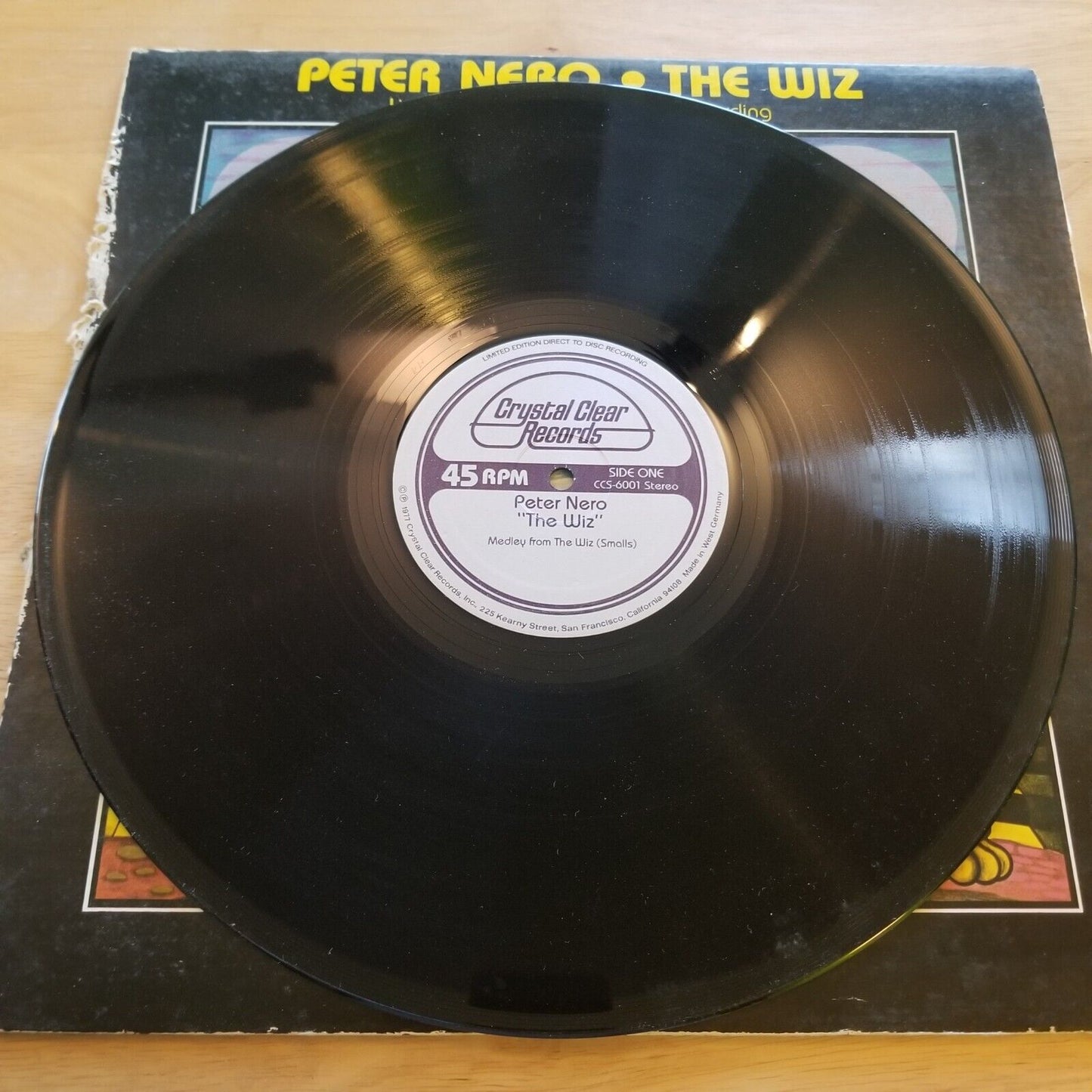 Peter Nero - The Wiz - CCS-6001 Vinyl Record LP