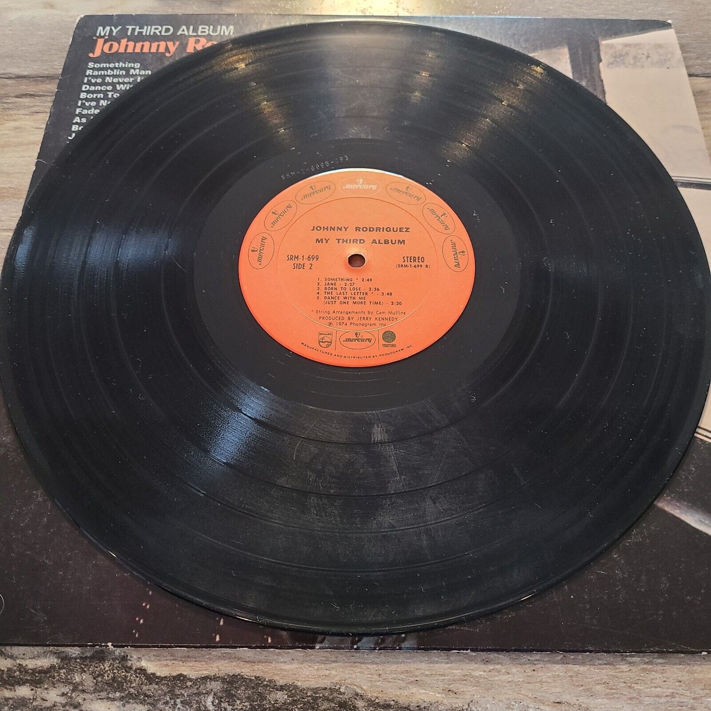 Johnny Rodriguez - My Third Album - SRM 699 - 1974 - Vinyl Record LP