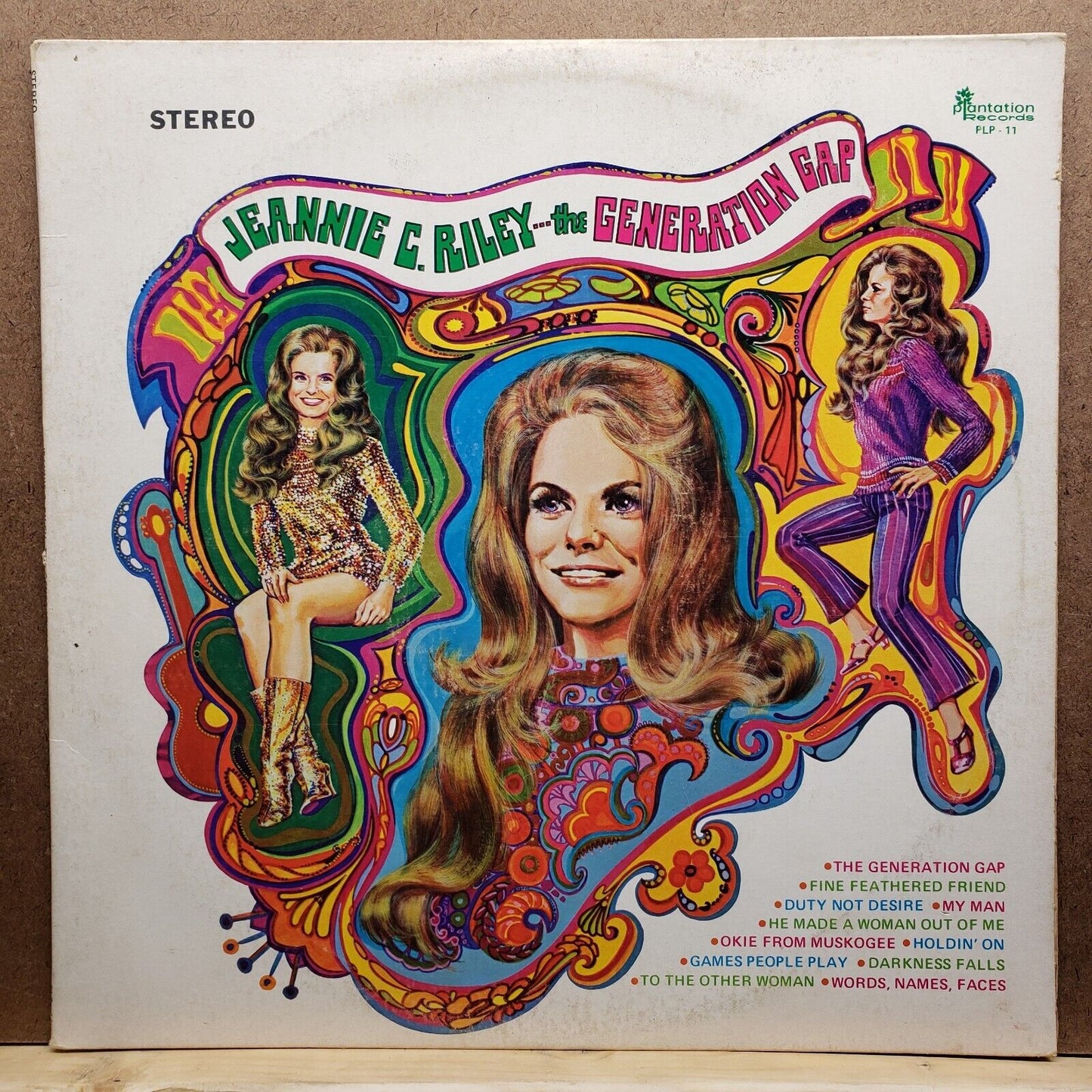 Jeannie C. RIley - The Generation Gap - PLP 11 - Vinyl Record LP