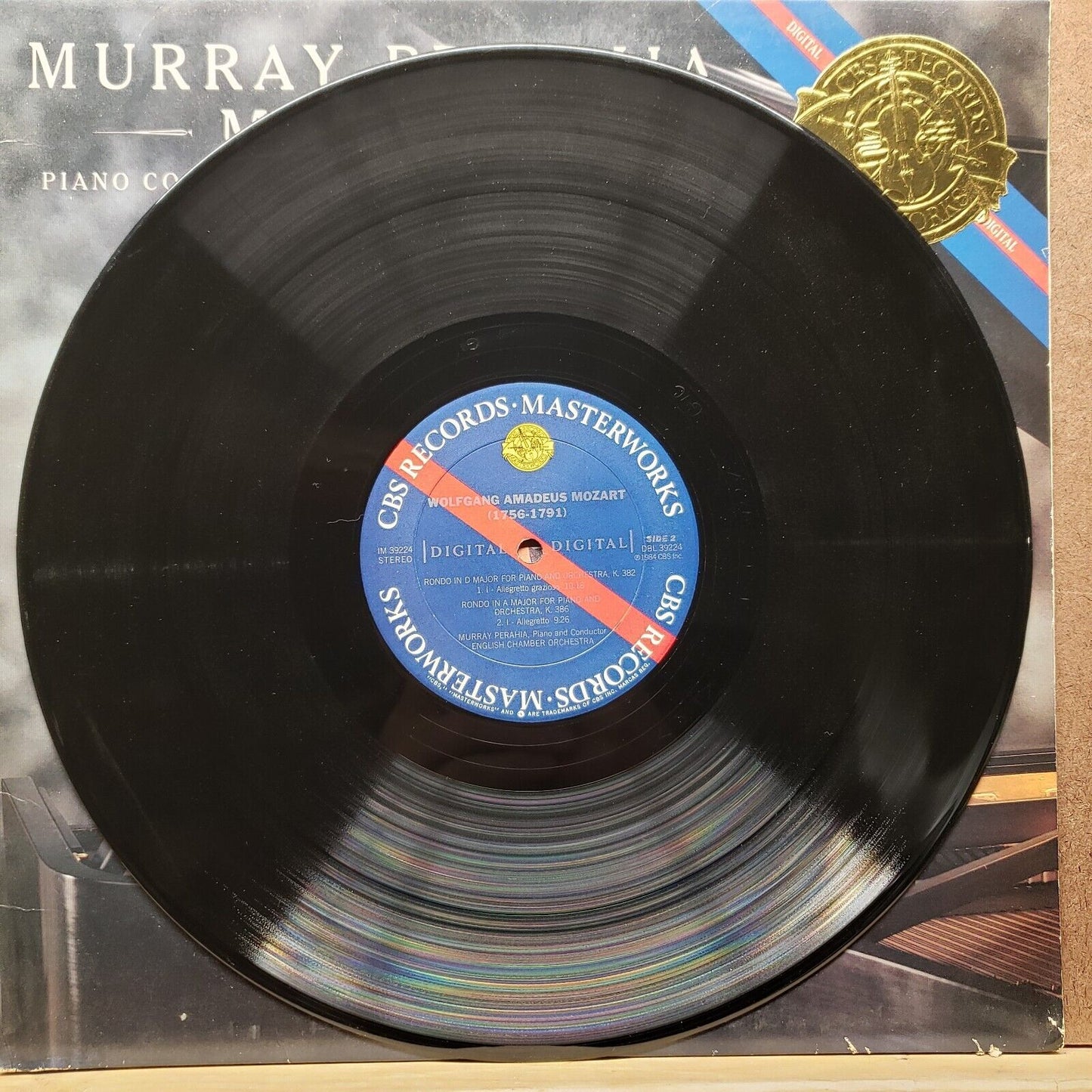 Murray Perahia - Mozart - DBL 39224 - 1984 - Vinyl Record LP