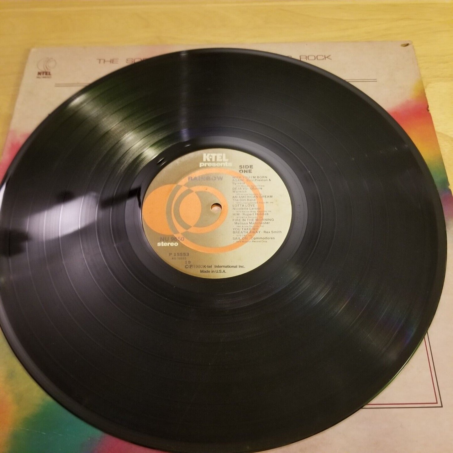 Rainbow - The Soft Sounds of Today's Soft Rock - NU-9650 Vinyl Record LP