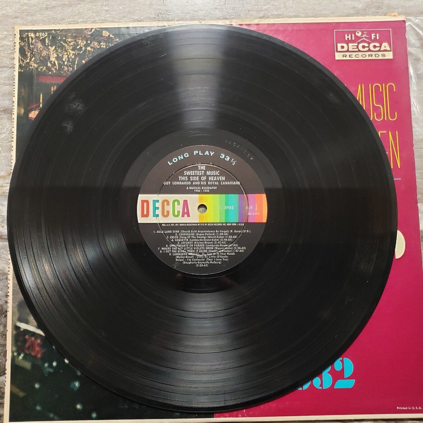 Guy Lombardo - The Sweetest Music This Side Of Heaven - Vinyl Record LP