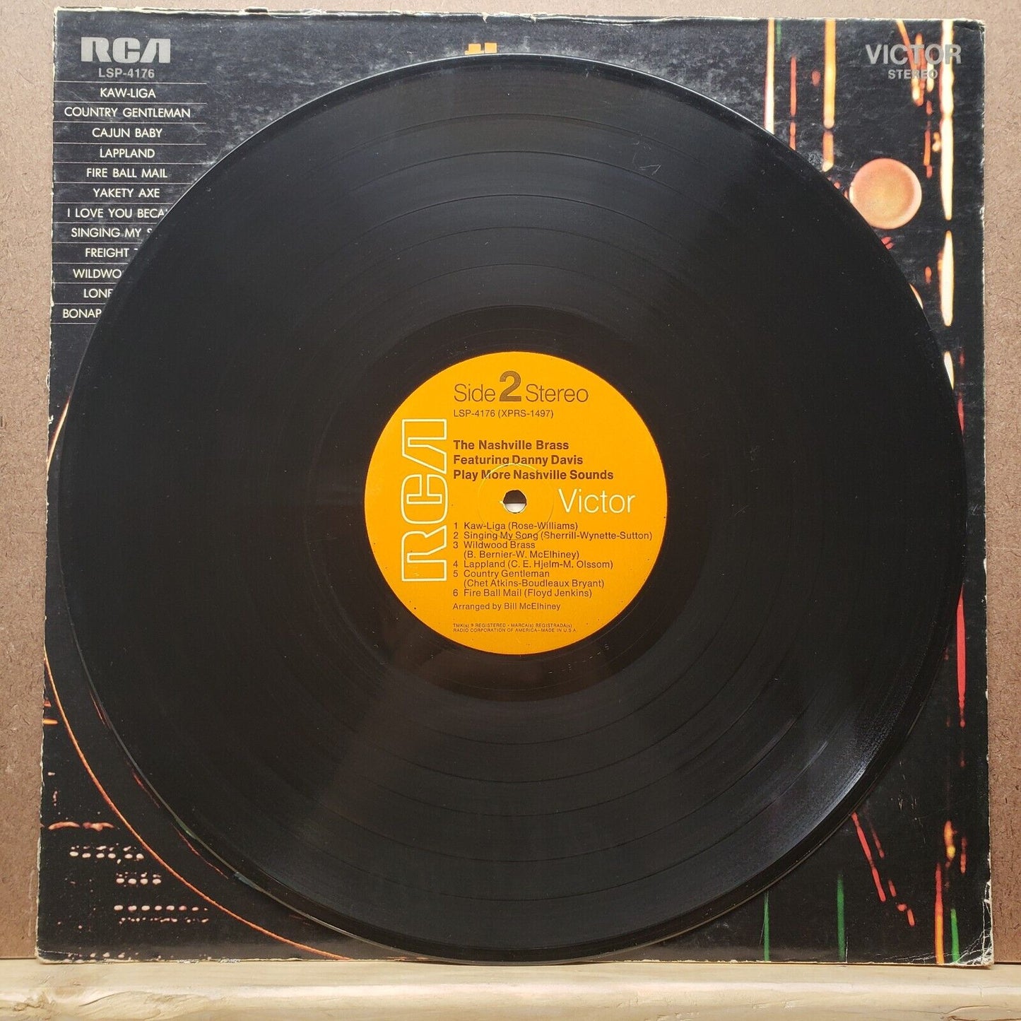 The Nashville Brass Featuring Danny Davis Play More Nashville sounds - Vinyl LP