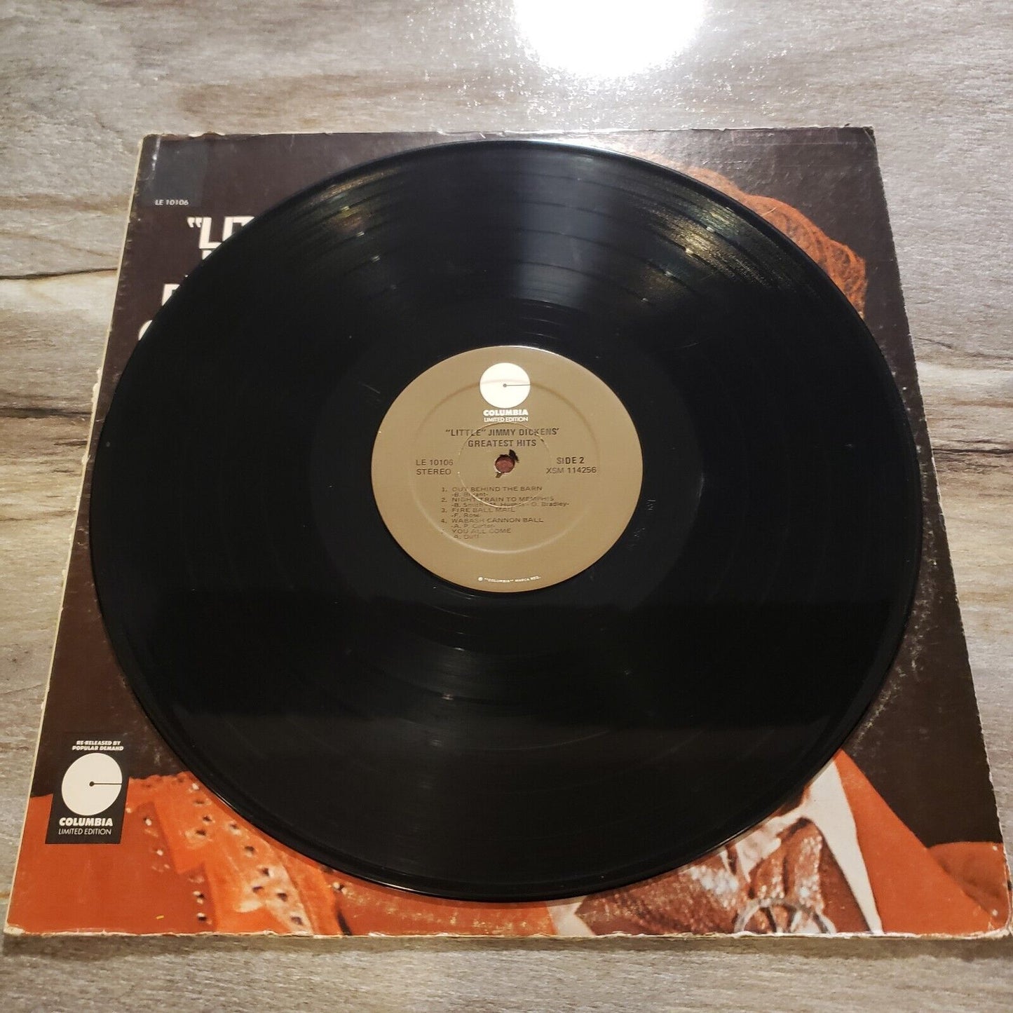"Little" Jimmy Dickens' Greatest Hits - LE 10106 - Vinyl Record LP