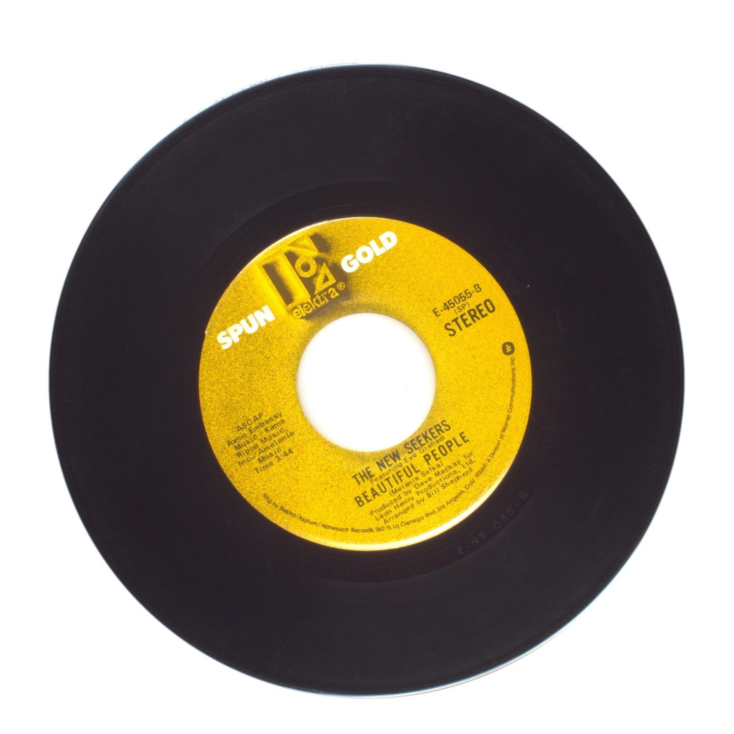 The New Seekers - Look What They've Done to My Song Ma; Beautiful People - 45