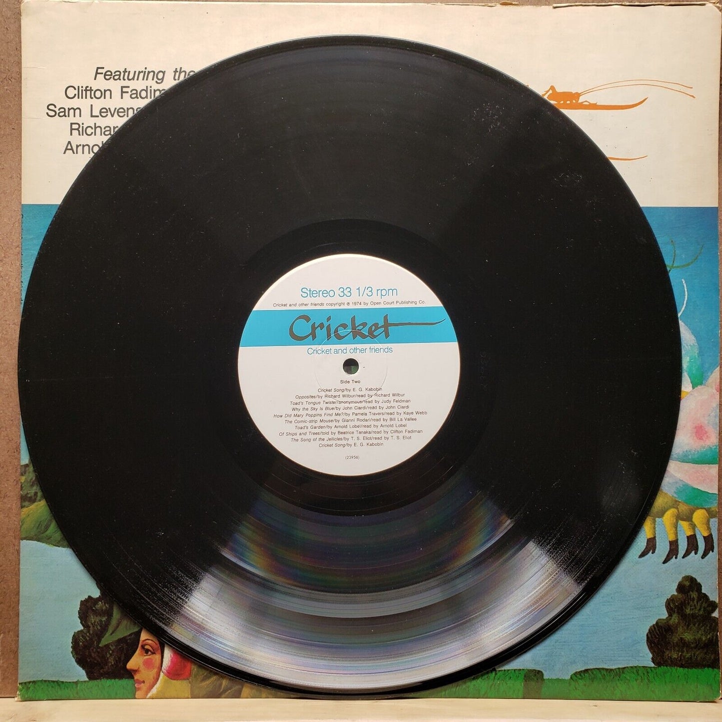 Cricket And Other Friends - 1974 - Vinyl Record LP