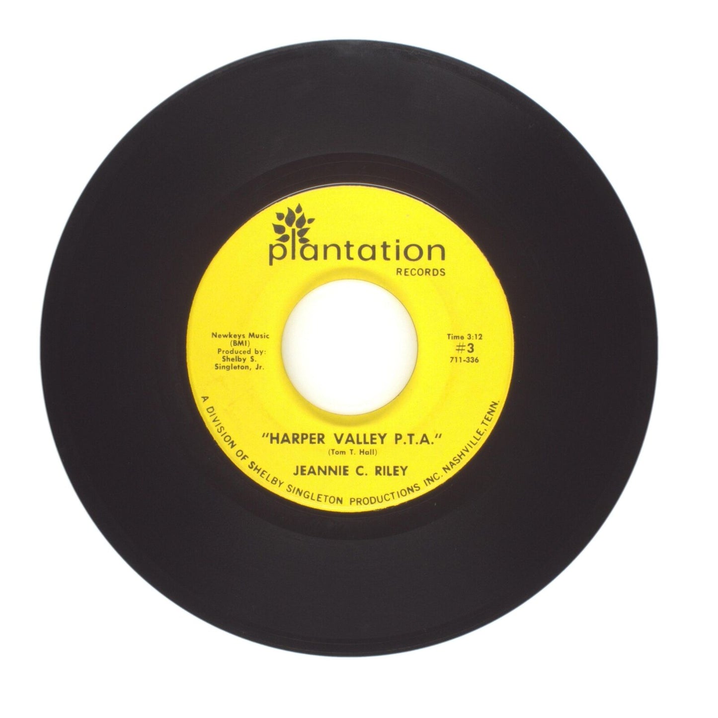 Jeannie C. Riley - Yesterday All Day Long Today; Harper Valley P.T.A. - 45 RPM