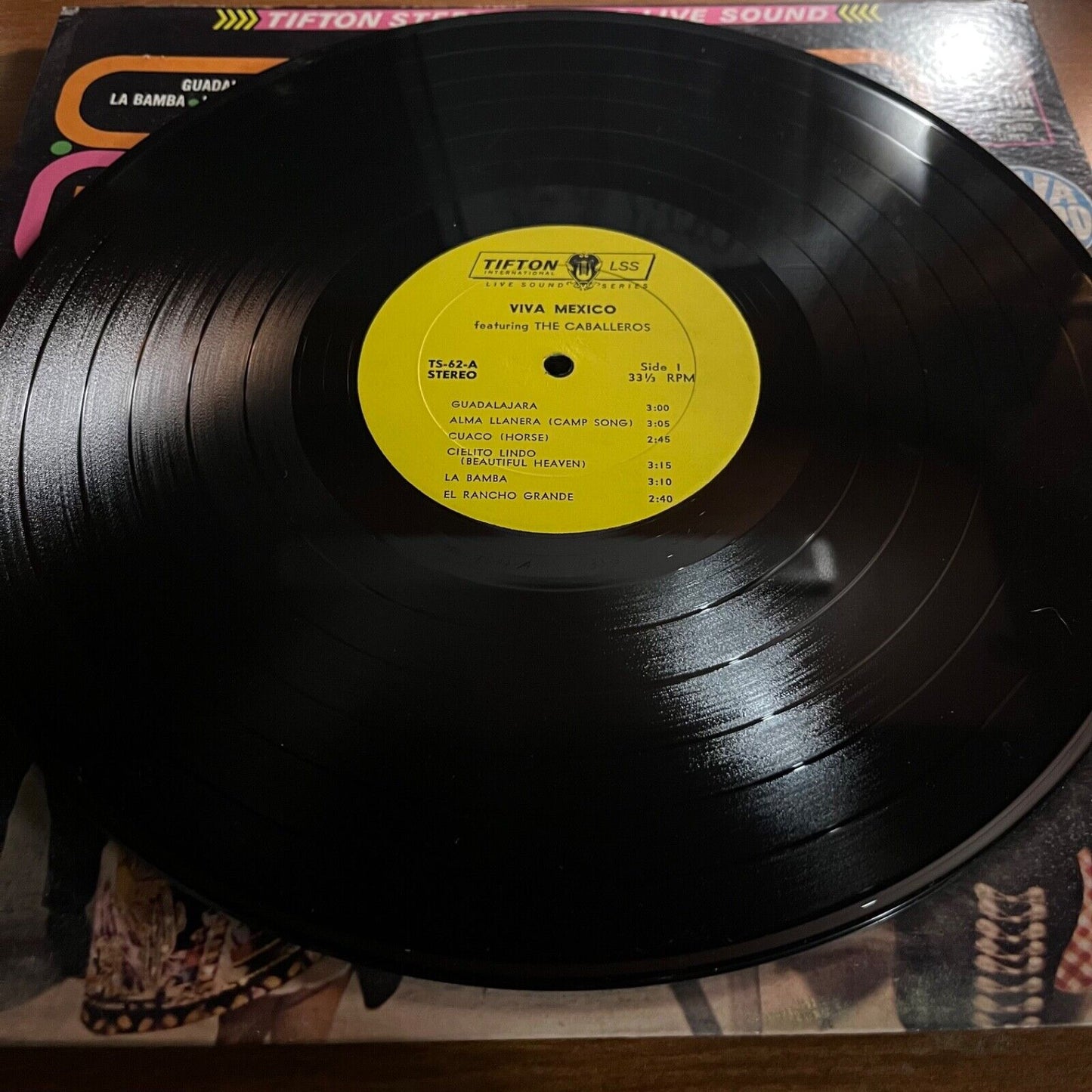 The Caballeros - Viva Mexico - TS 62 - Vinyl Record LP