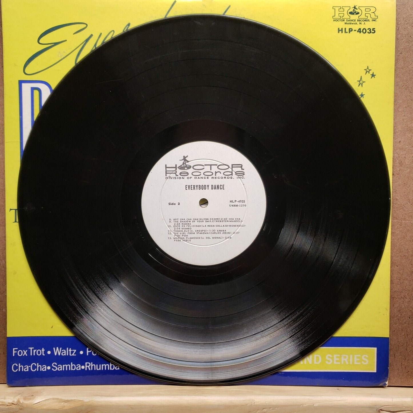 Tony Sheldon - Everybody Dance - HLP-4035 - Vinyl Record LP