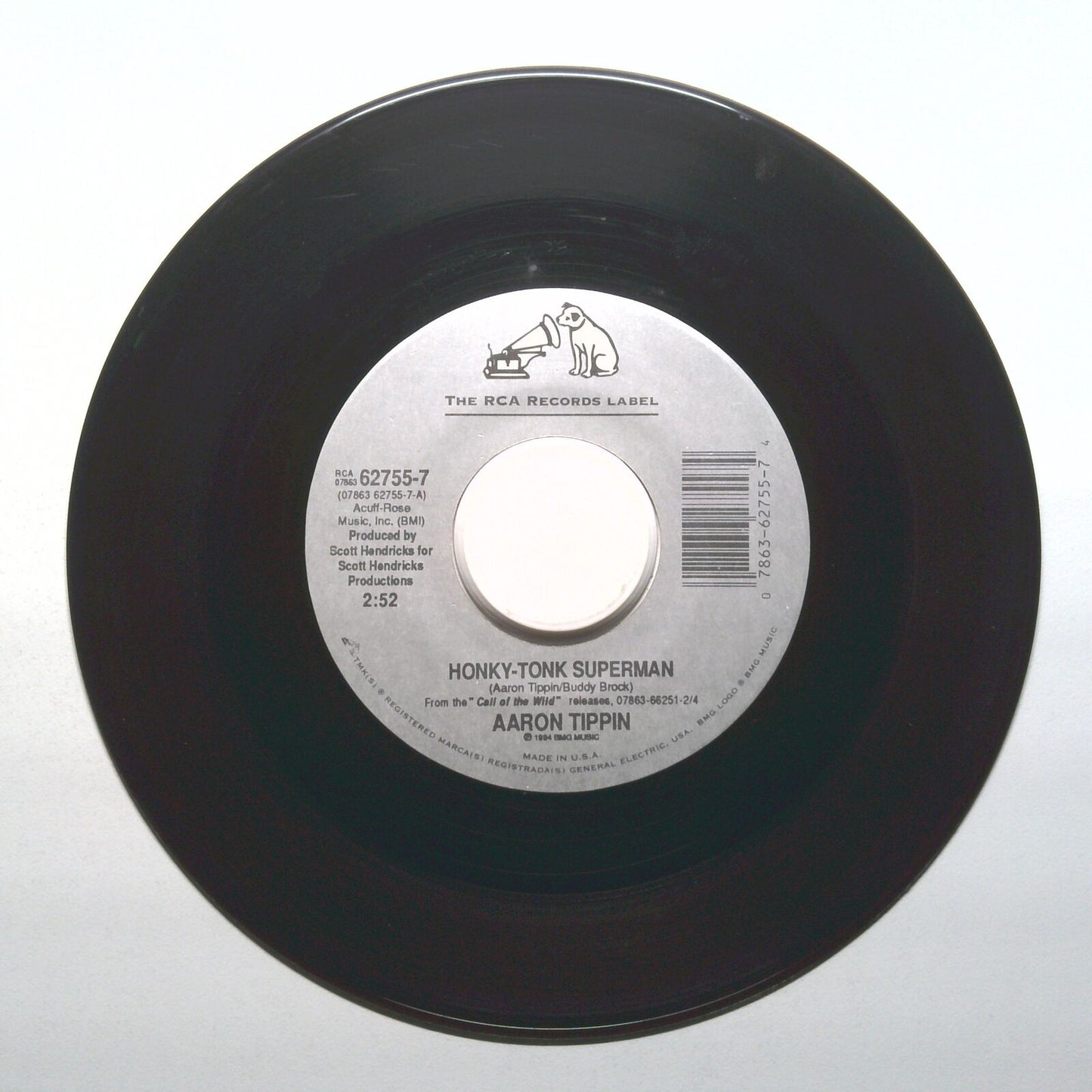 Aaron Tippin - Let's Talk About You; Honky-Tonk Superman - Vinyl 45 RPM 7"