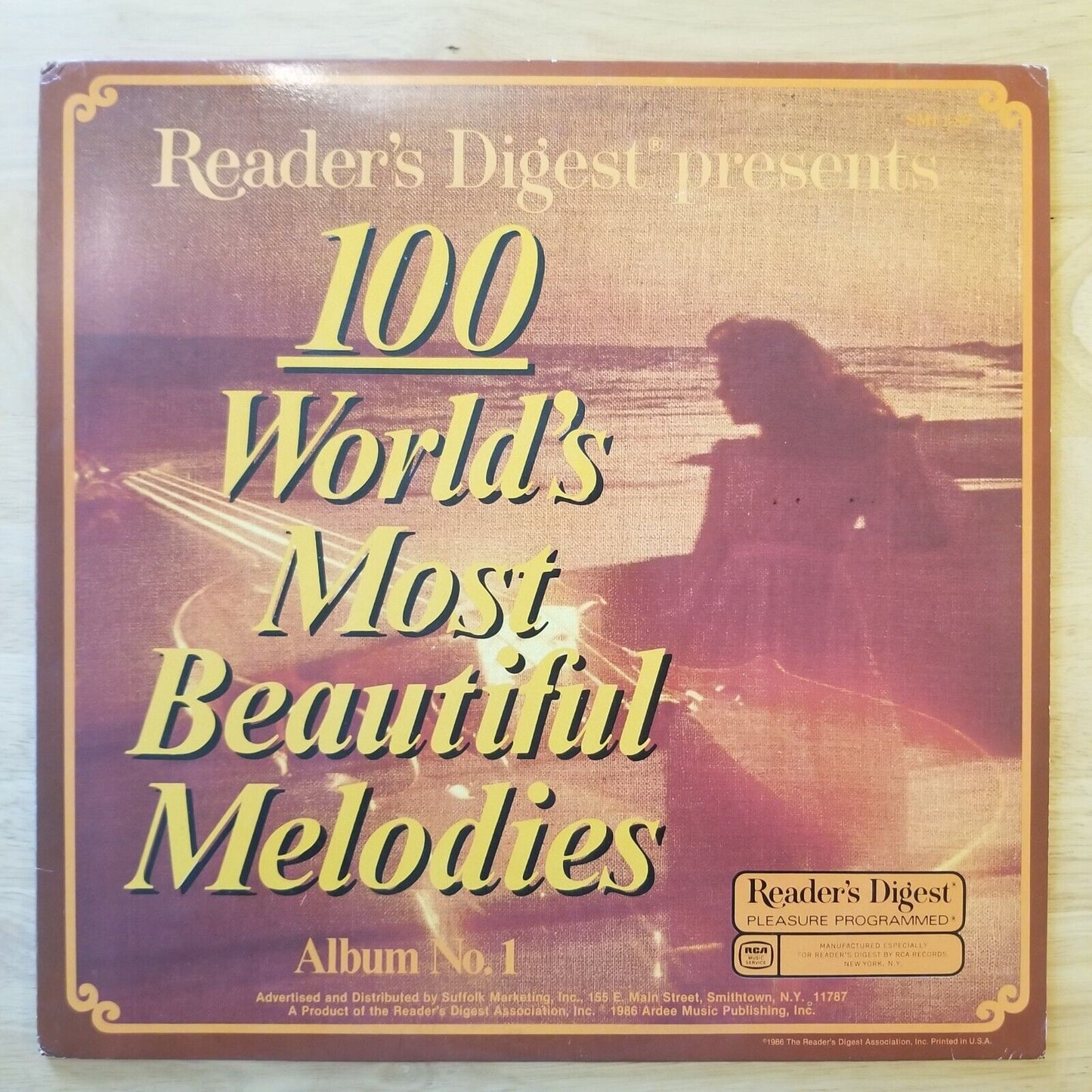Reader's Digest - 100 World's Most Beautiful Melodies Vol. 1 - SMI-189 Vinyl