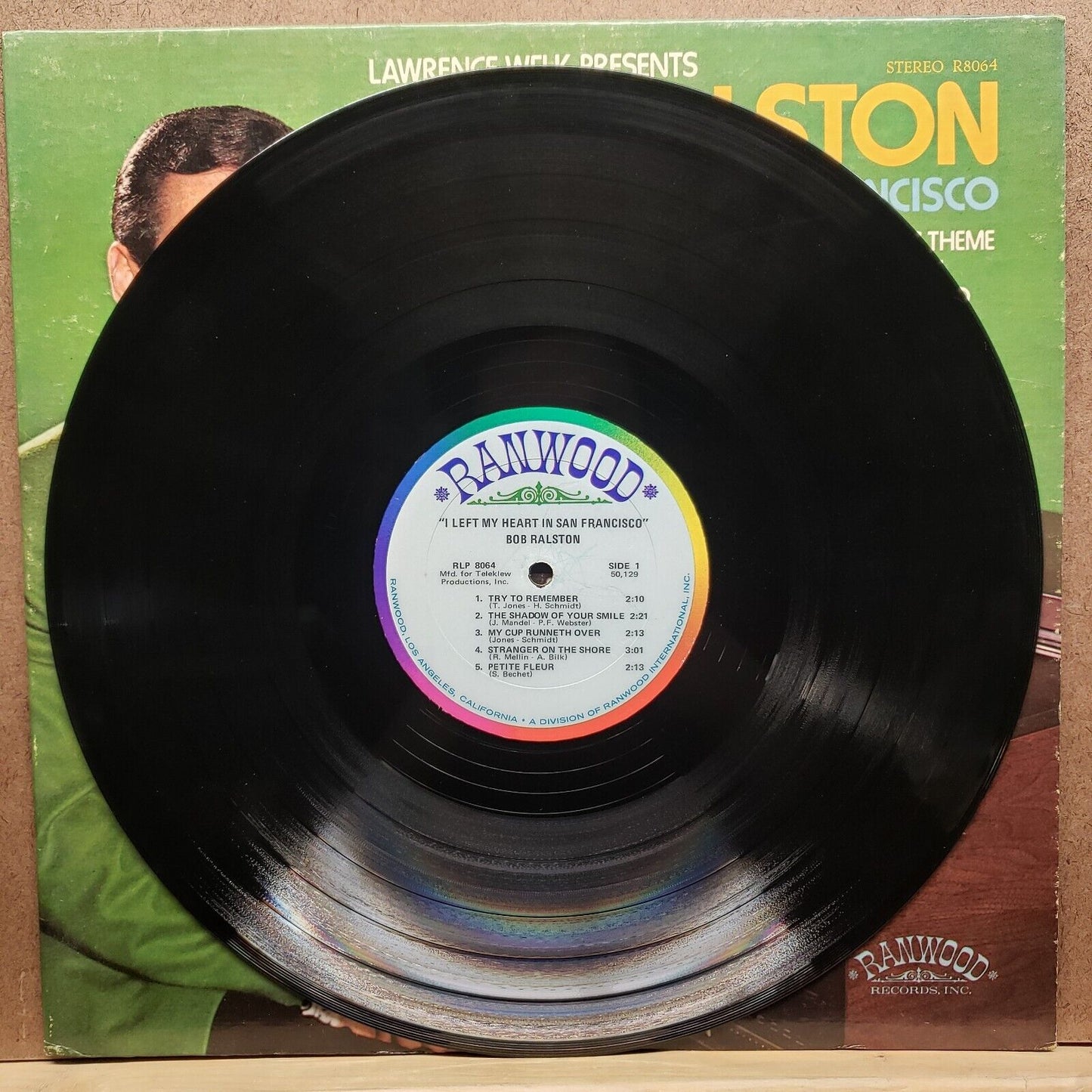 Bob Ralston - I Left My Heart In San Fransisco - RLP 8064 - Vinyl Record LP