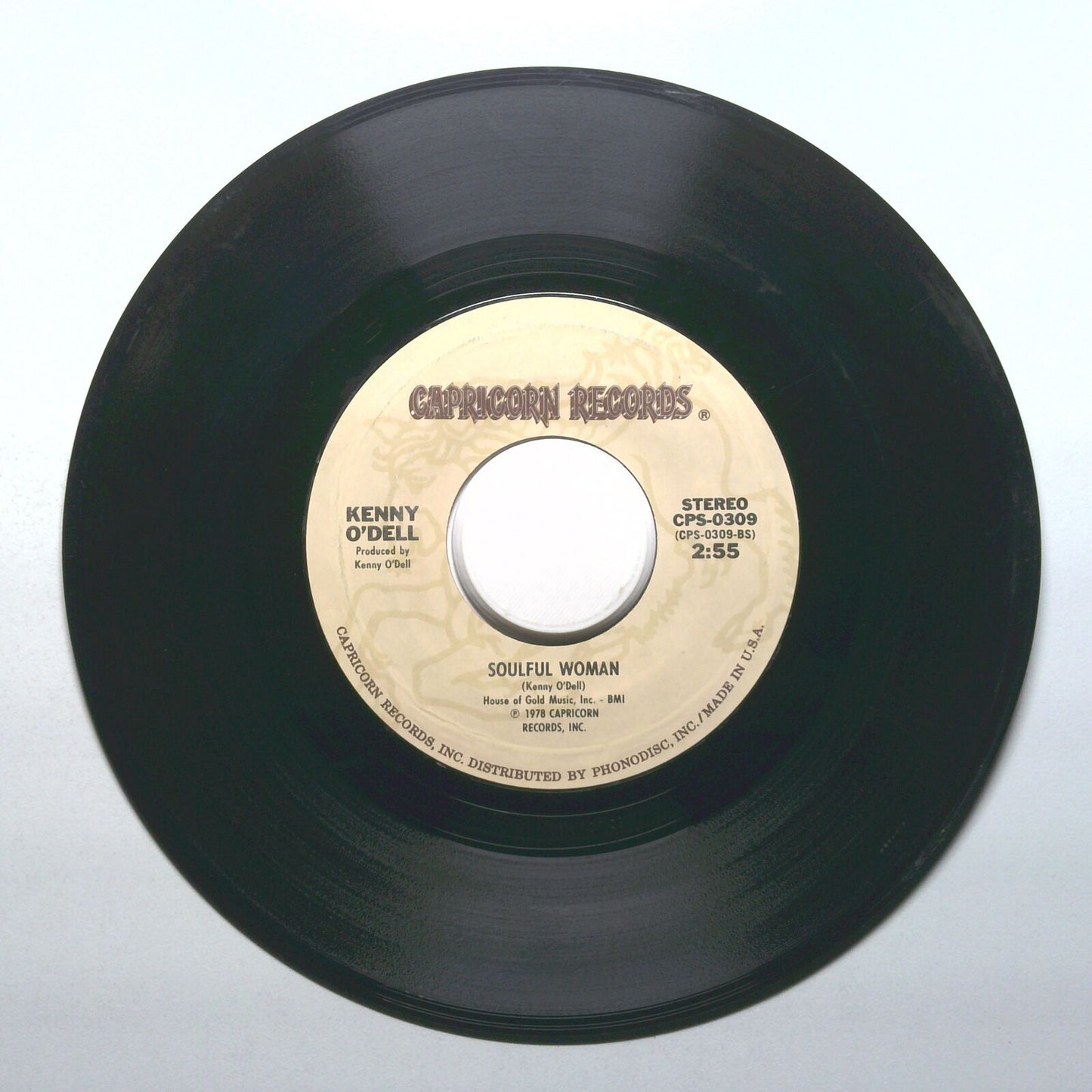 Kenny O'Dell - Soulful Woman; As Long As I Can Wake Up In Your Arms - 45 RPM 7"