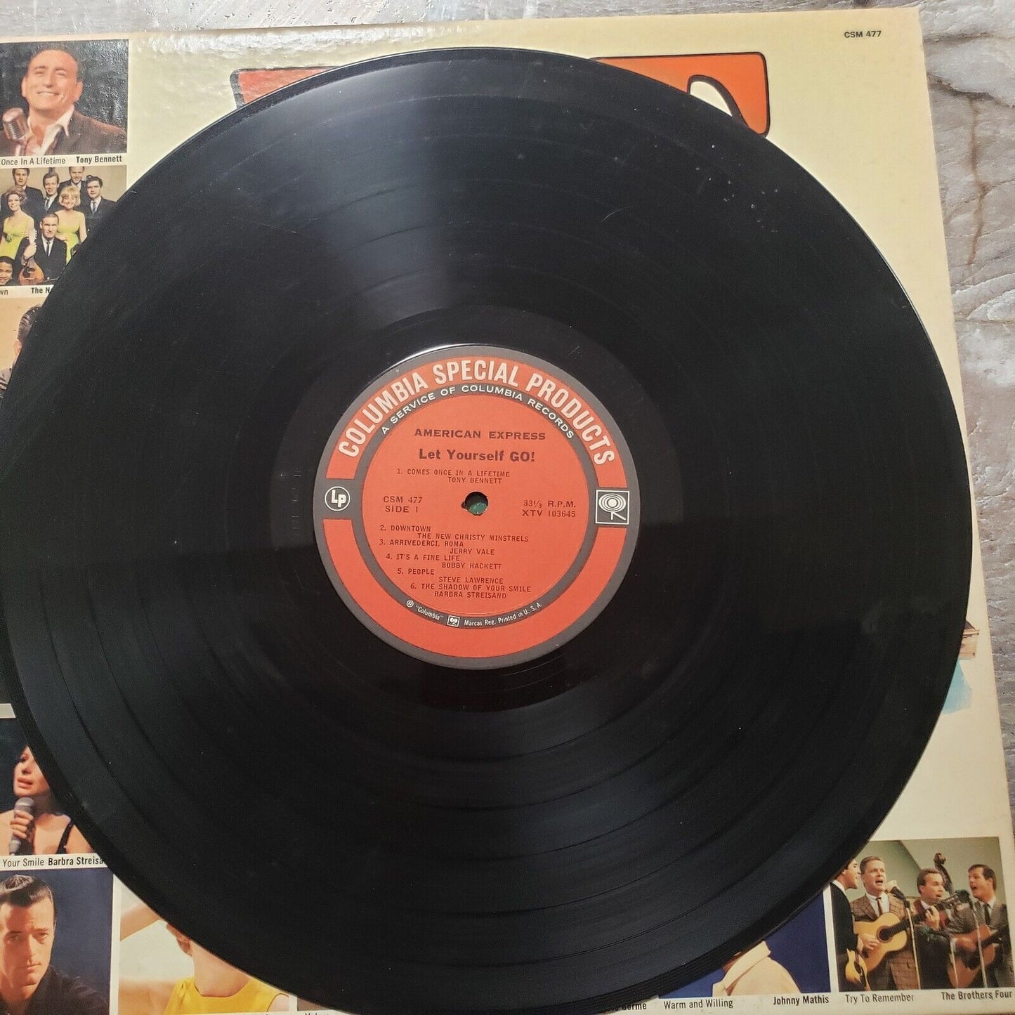 American Express - Let Ypurself Go! - CSM 477 Vinyl Record LP