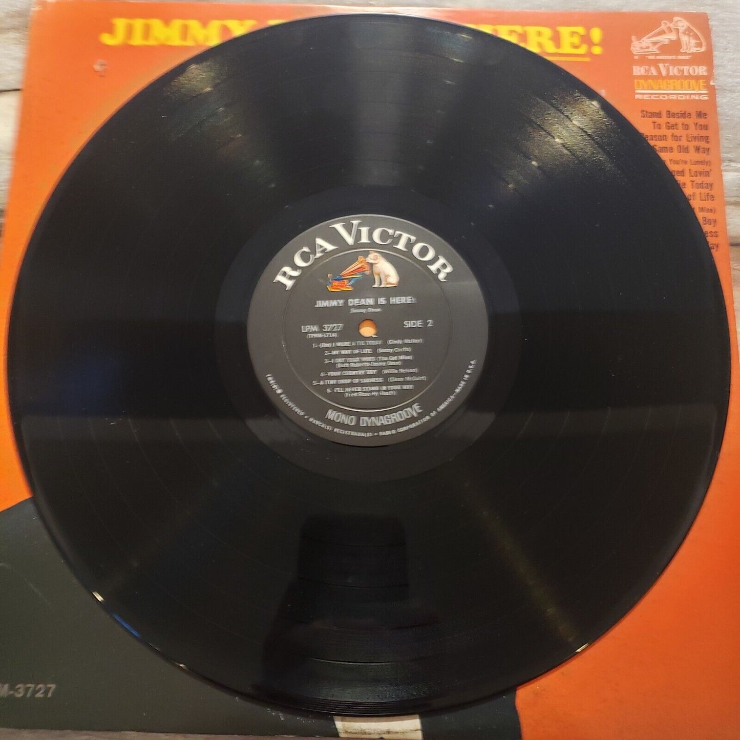 Jimmy Dean Is Here! - LPM 3727 Vinyl Record LP