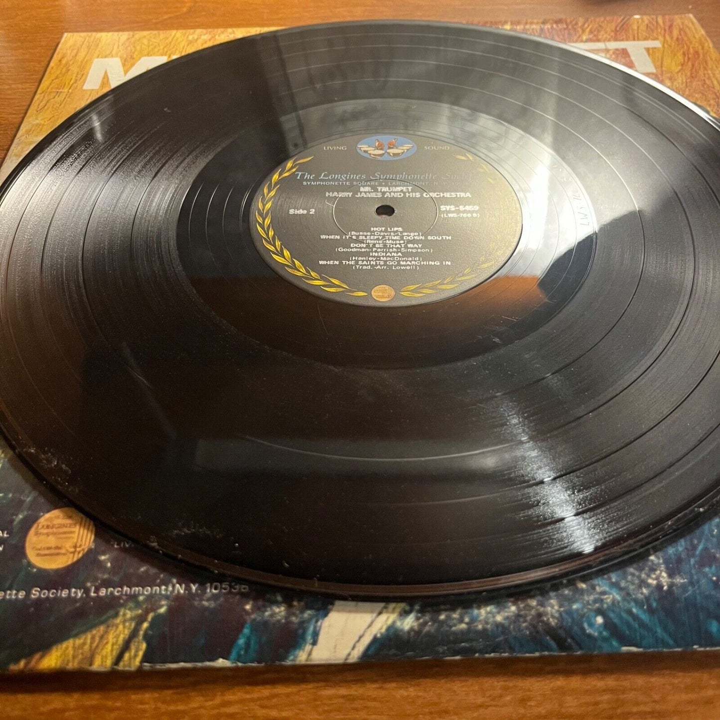 Harry James and His Orchestra - Mr.Trumpet - SYS 5459 - Vinyl Record LP