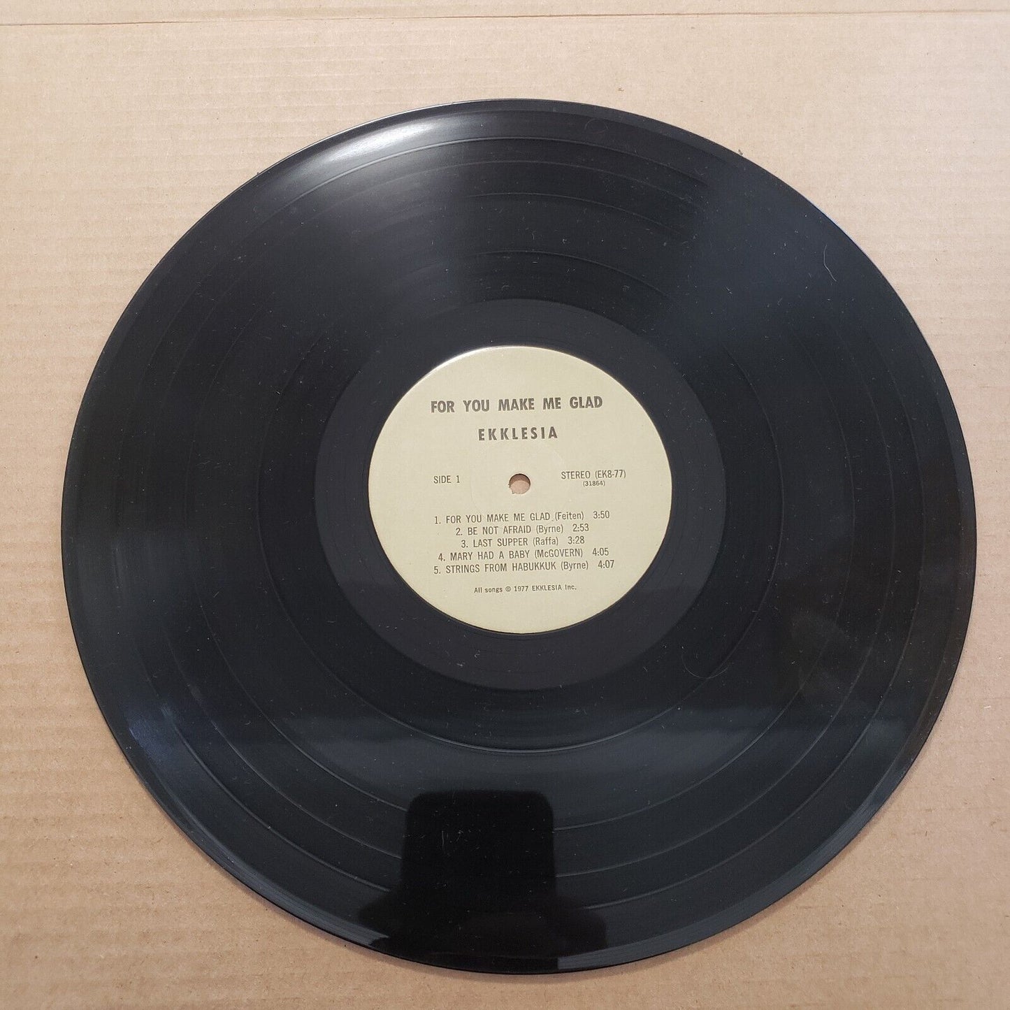 Elekksia - You Make Me Glad - 1977 Vinyl Record LP
