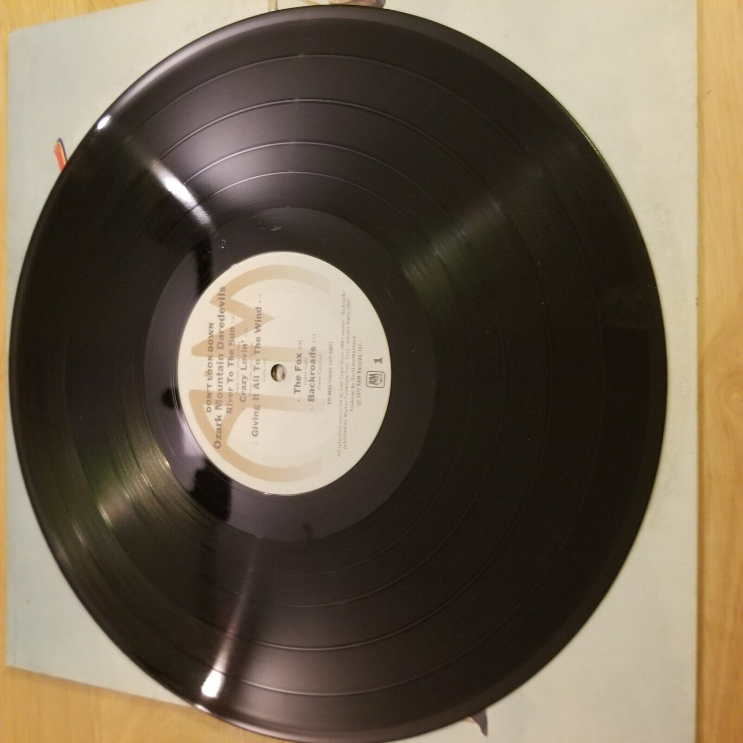 The Ozark Mountain Daredevils - Don't Look Down - 1977 - SP-4662 Vinyl Record LP