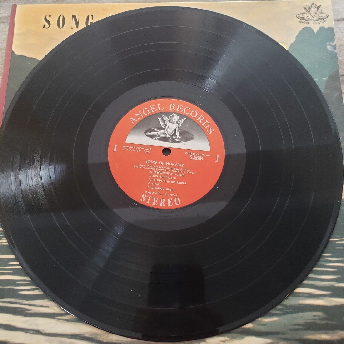 Song Of Norway - Edvard Grieg - S.35904 Vinyl Record LP