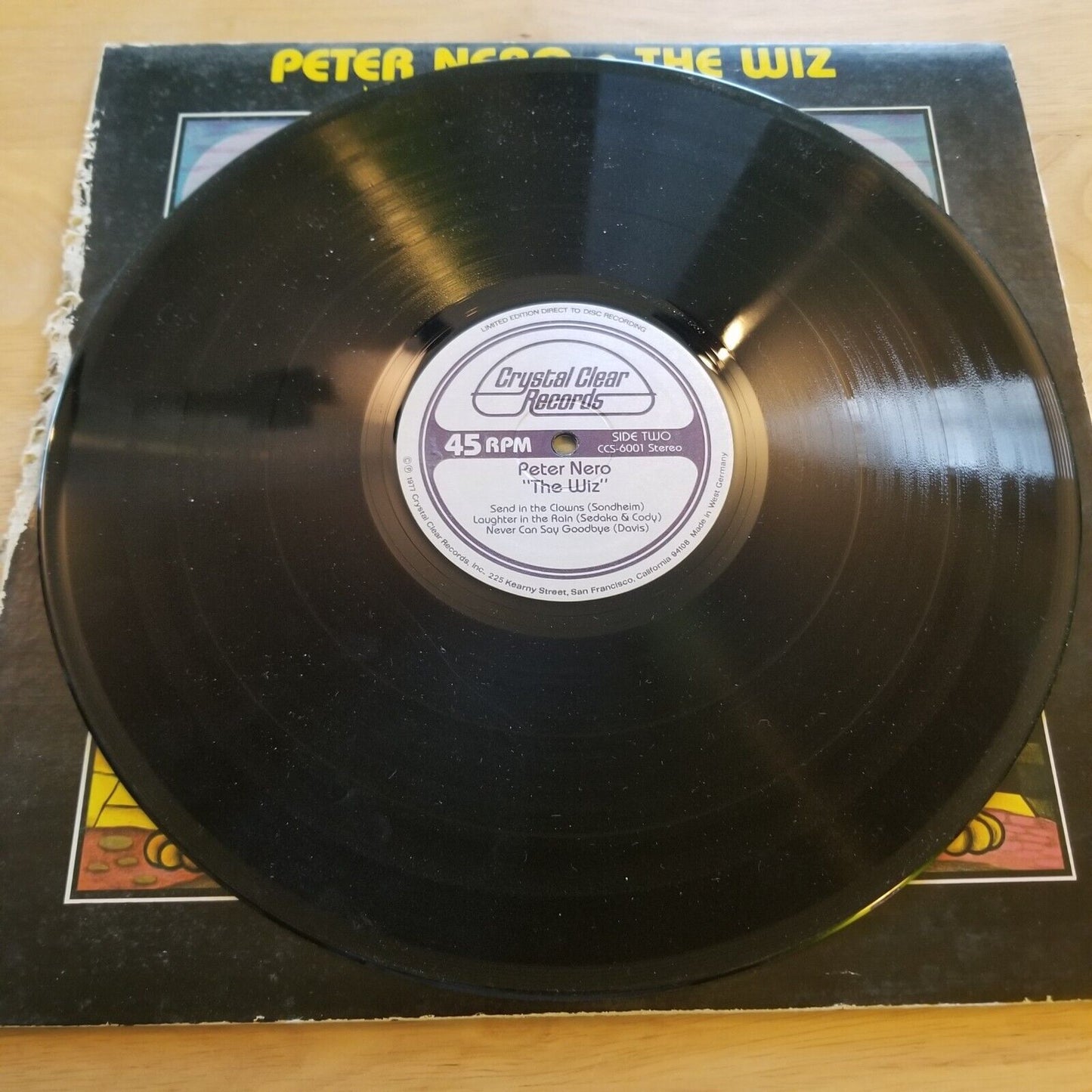 Peter Nero - The Wiz - CCS-6001 Vinyl Record LP