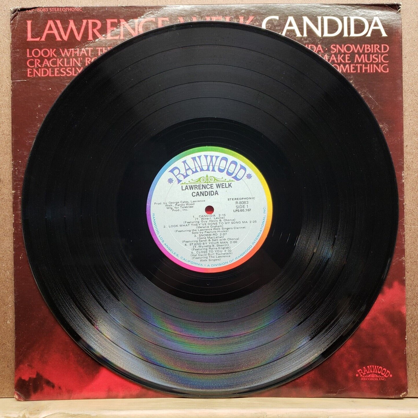 Lawrence Welk - Candida - RLP-8083 - Vinyl Record LP