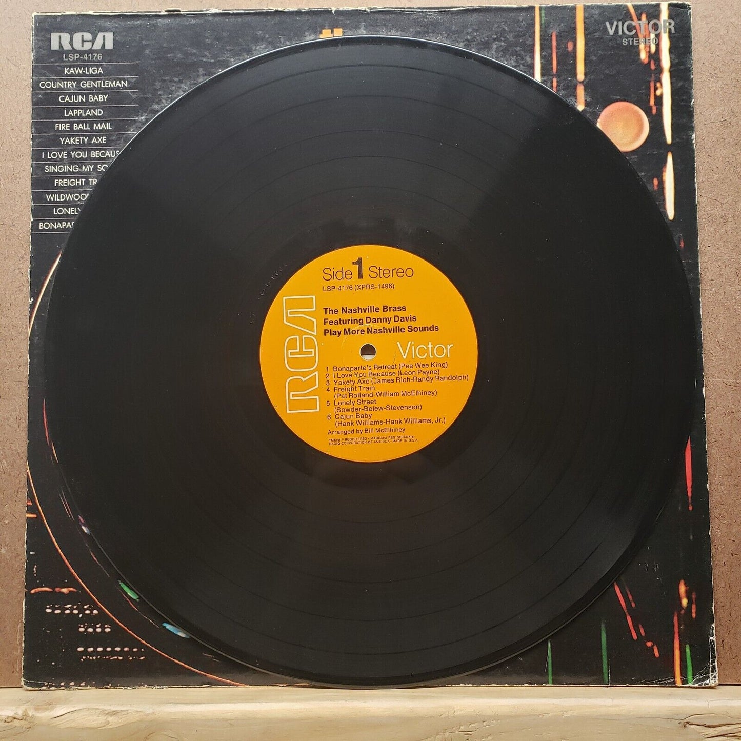The Nashville Brass Featuring Danny Davis Play More Nashville sounds - Vinyl LP