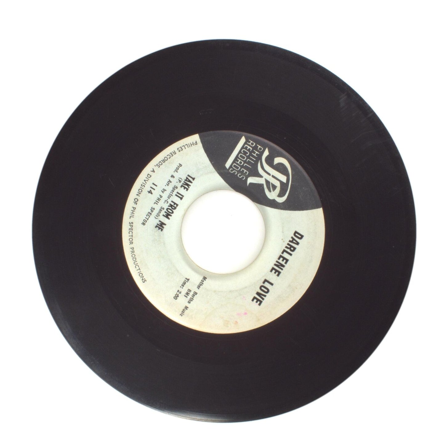 Darlene Love - Take It From Me; Wait 'Til My Bobby Gets Home - Vinyl 45 RPM 7"
