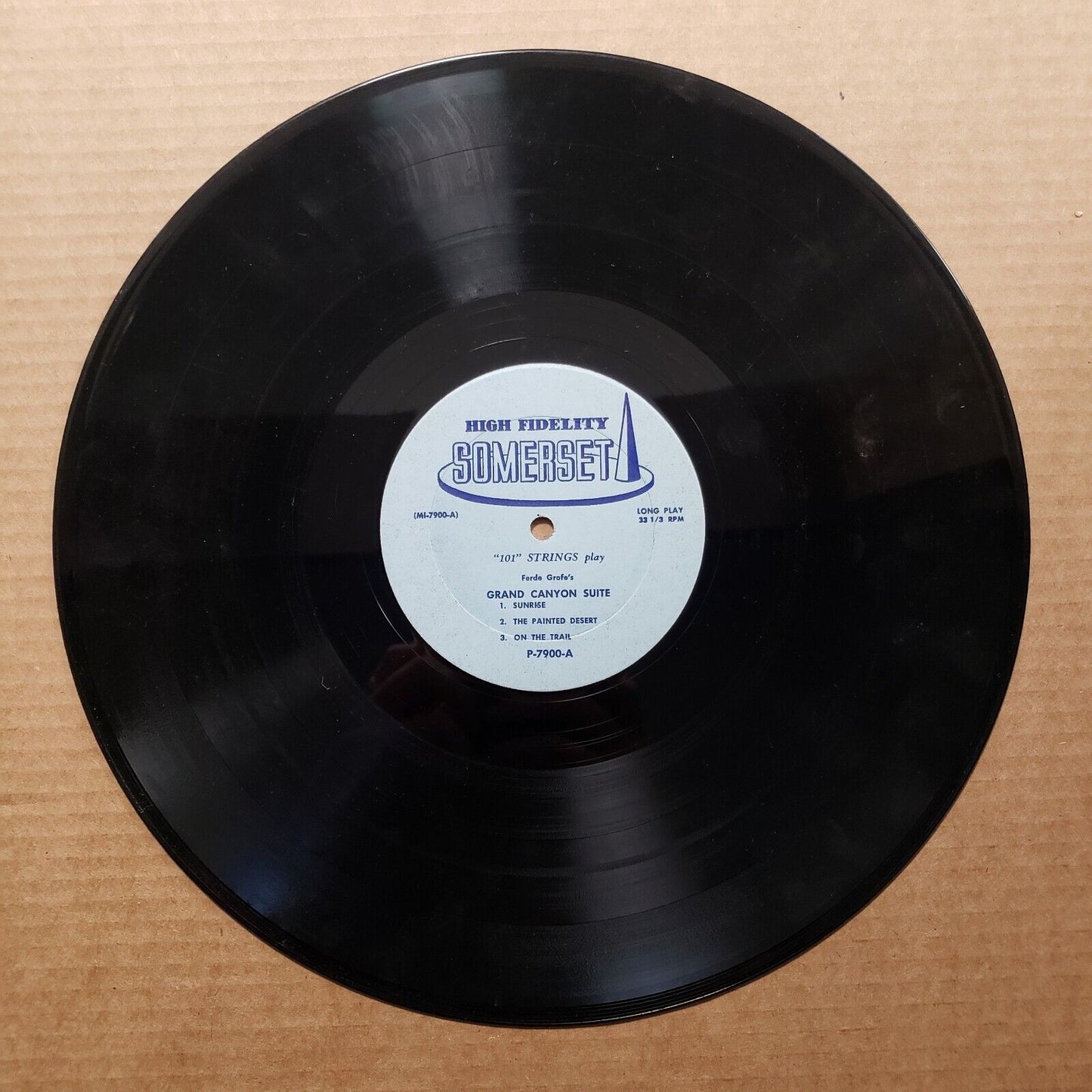 Ferde Grofe's Grand Canyon Suite - Played By 101 Strings - Vinyl Record LP