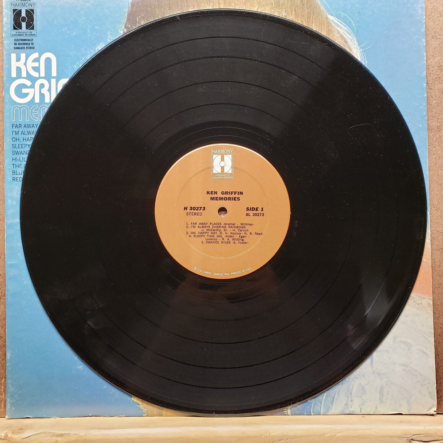 Ken Griffin - Memories - H 30273 - Vinyl Record LP