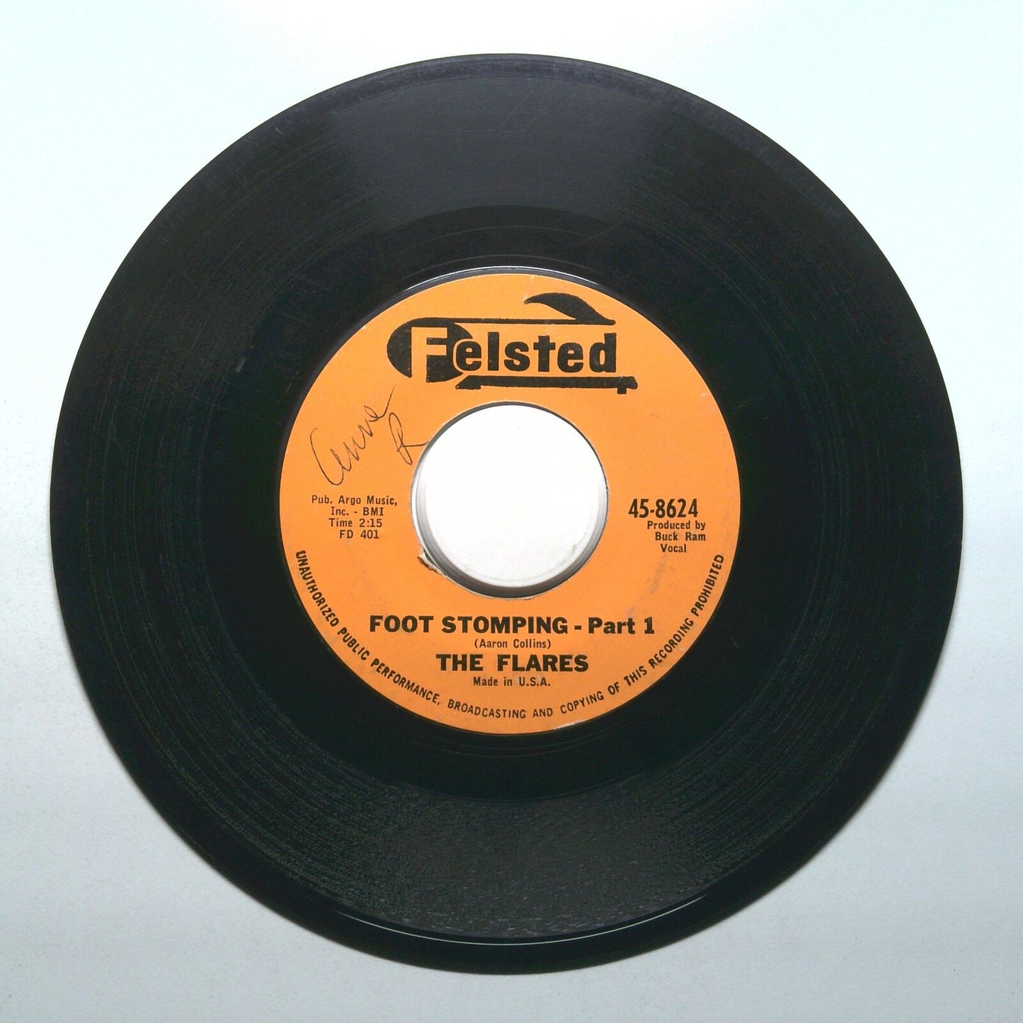 The Ramrocks, The Flares - Foot Stomping - VInyl 45 RPM 7"