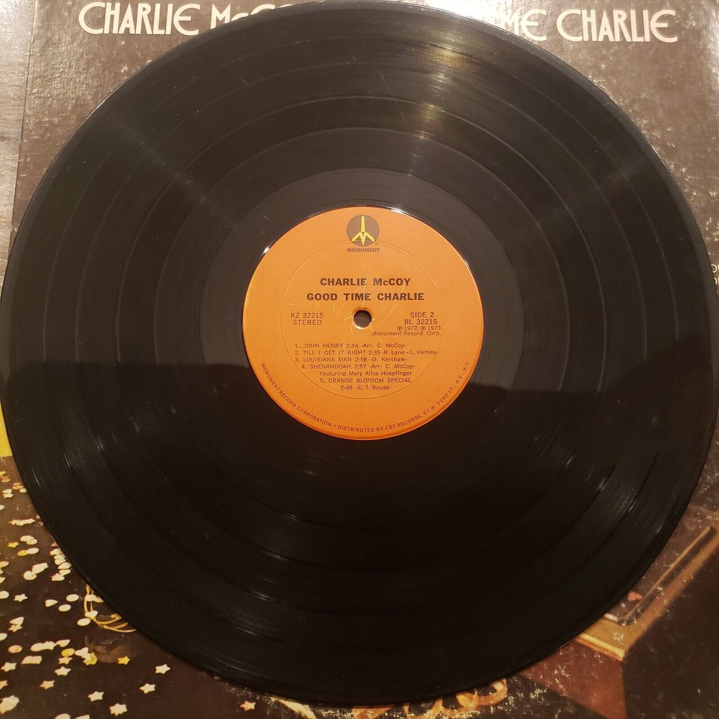 Charlie McCoy - Good Time Charlie - 1972 BL 32215 Vinyl Record LP
