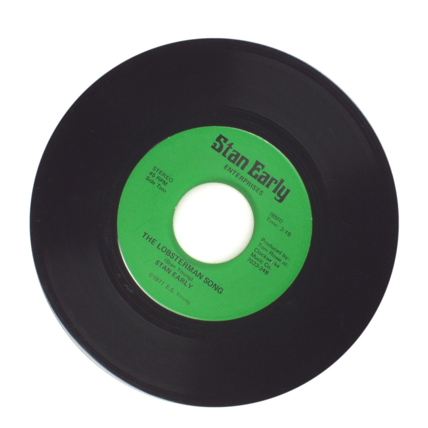 Stan Early - Gettin' In The Mood; The Lobsterman Song - Vinyl Record 45 RPM 7"