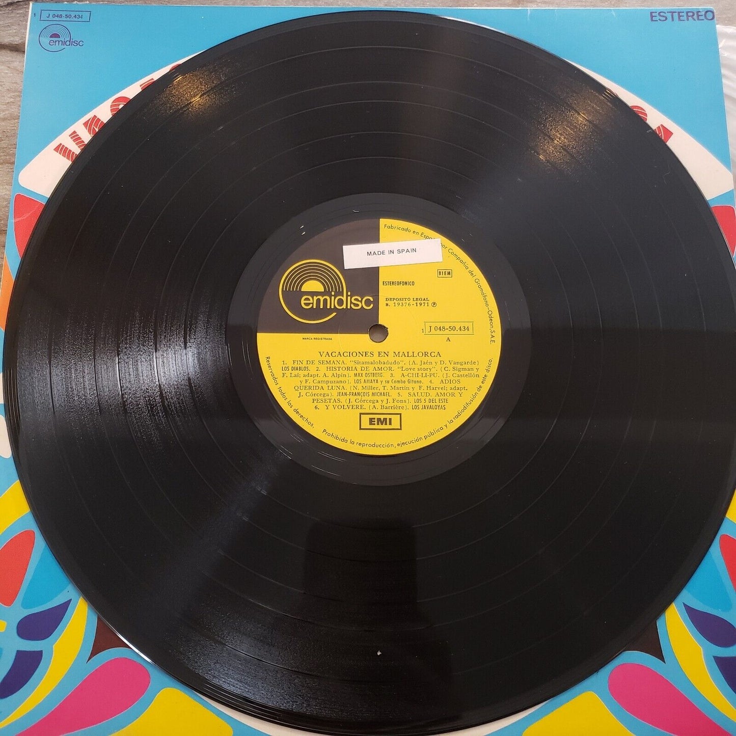 Vacaciones En Mallorca - Made In Spain Vinyl Record LP