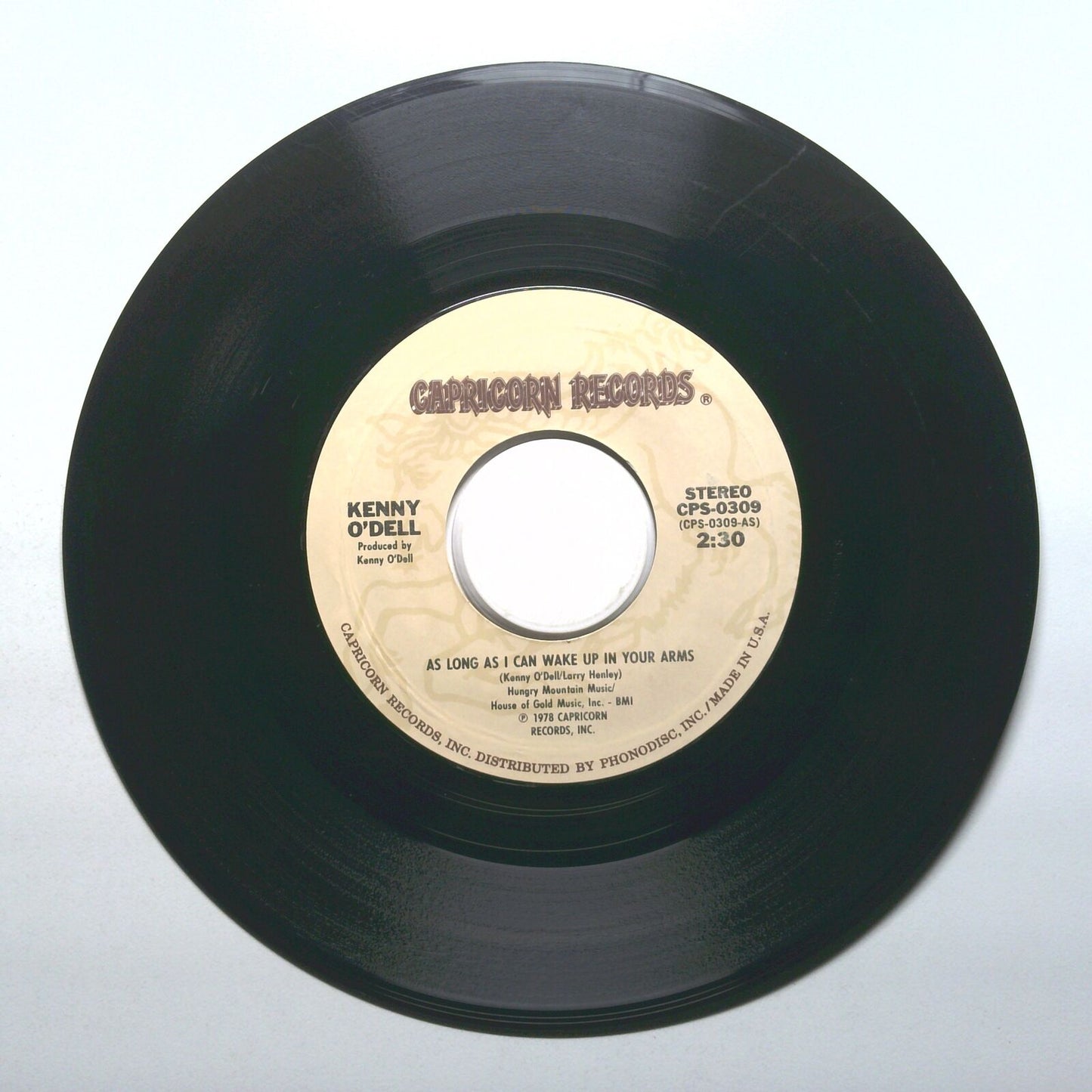 Kenny O'Dell - Soulful Woman; As Long As I Can Wake Up In Your Arms - 45 RPM 7"