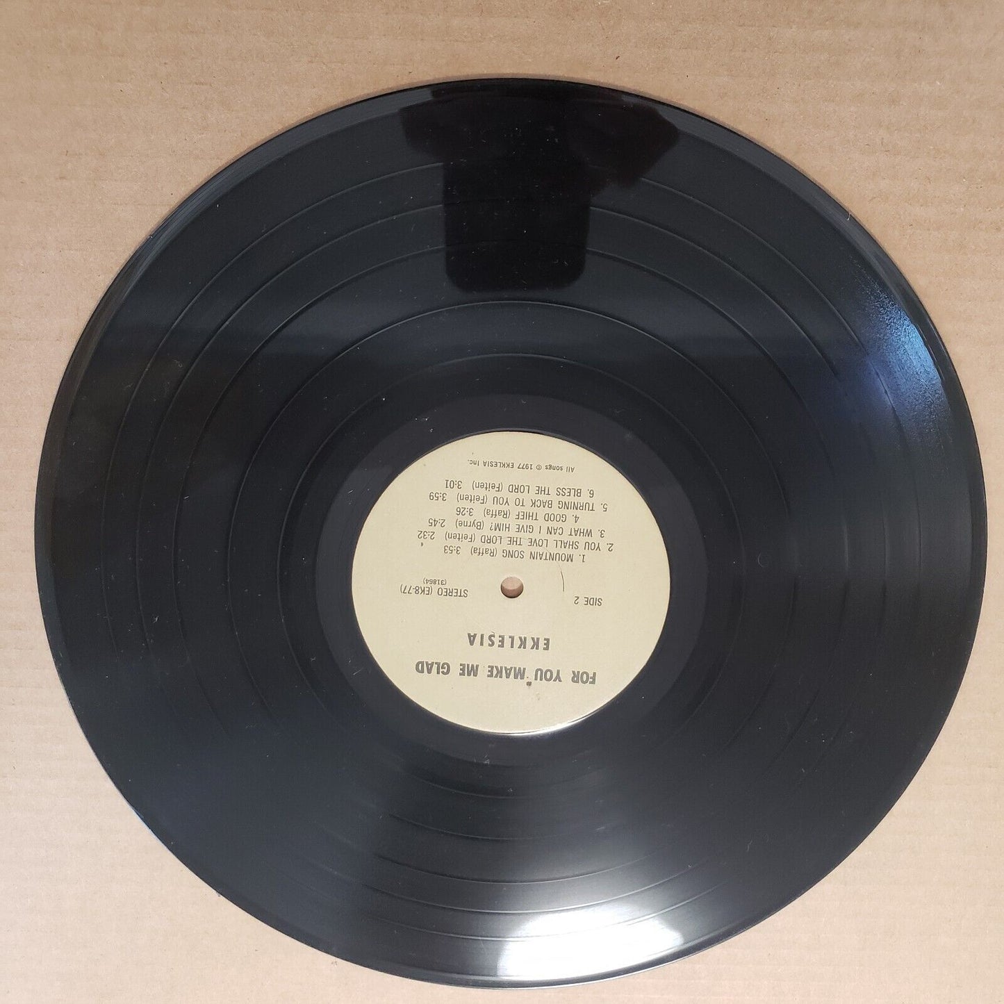 Elekksia - You Make Me Glad - 1977 Vinyl Record LP